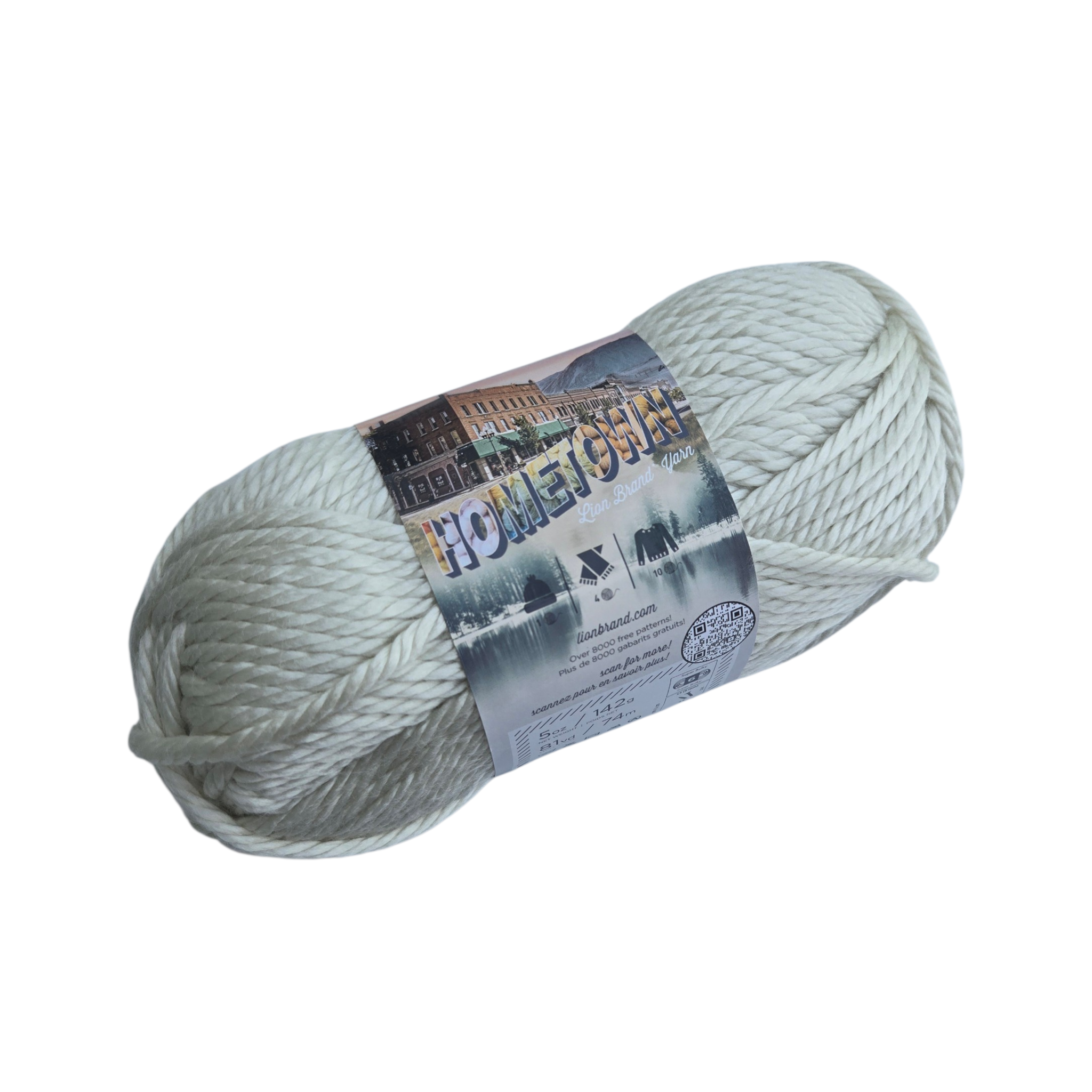 HOMETOWN Yarn Lion Brand, 5oz /142g Acrylic Yarn for Crochet and Knitting