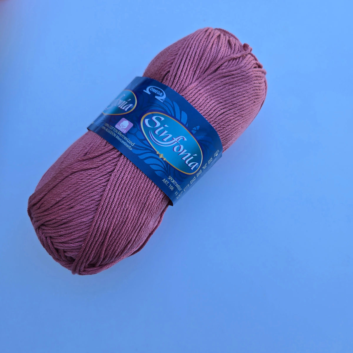 VARIEGATED and Solids Sinfonia Cotton Yarn,  Crochet Knitting Yarn, DK Sportweight