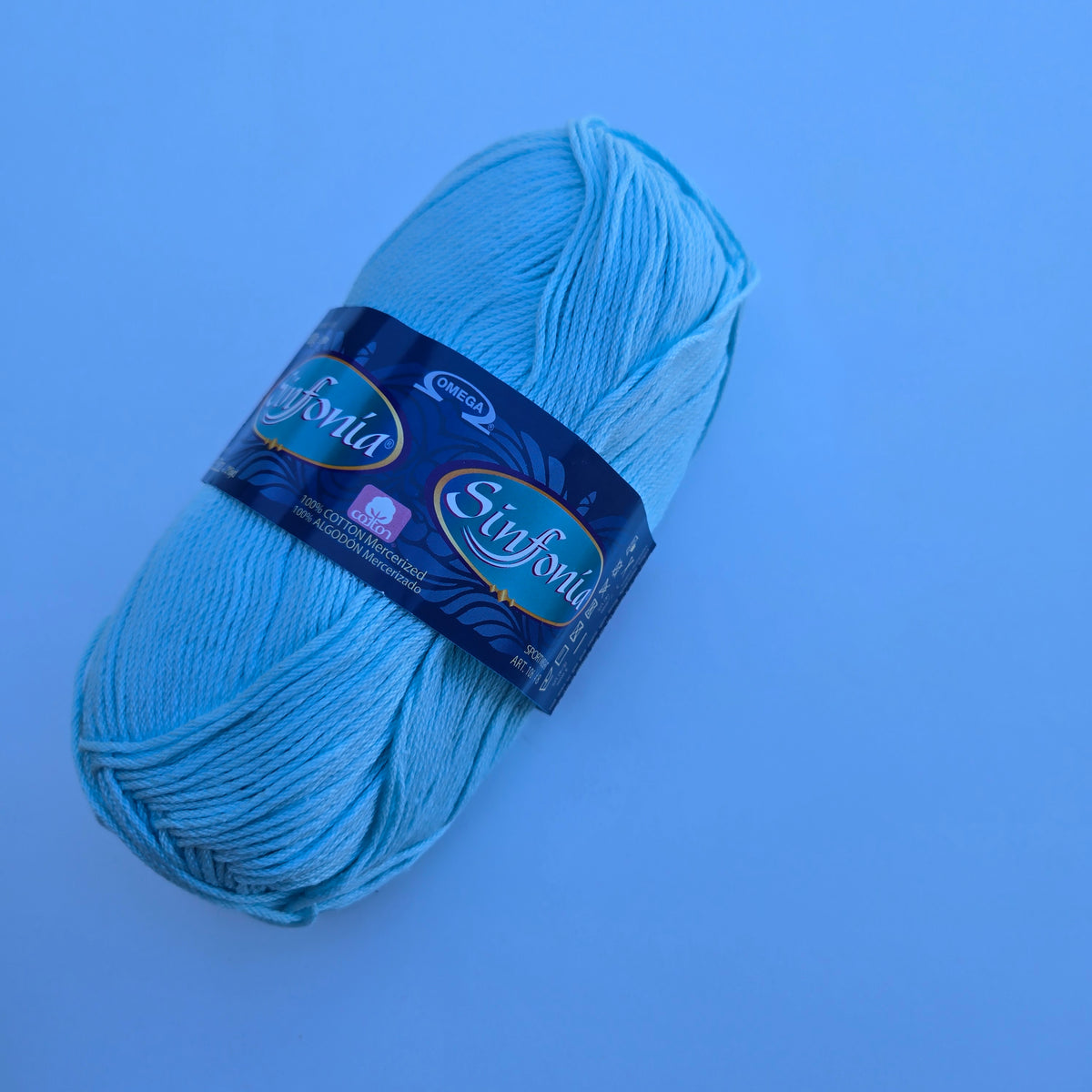 VARIEGATED and Solids Sinfonia Cotton Yarn,  Crochet Knitting Yarn, DK Sportweight