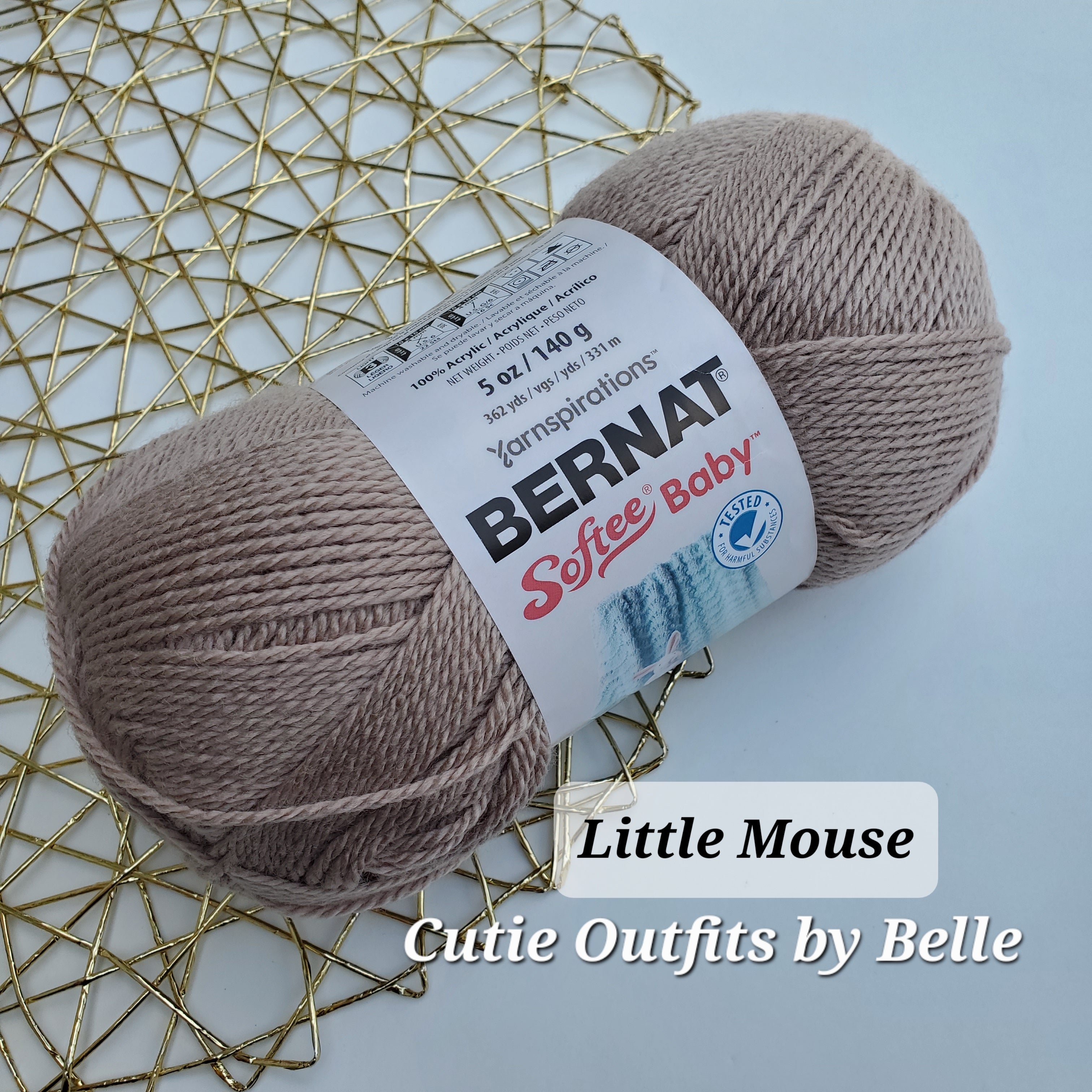 SALE! Bernat Softee Baby Yarn,5 oz/140g Light Weight Acrylic Yarn