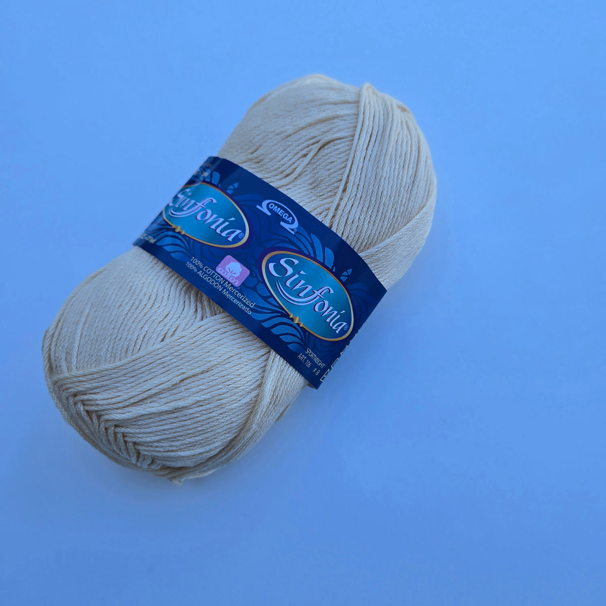 VARIEGATED and Solids Sinfonia Cotton Yarn,  Crochet Knitting Yarn, DK Sportweight