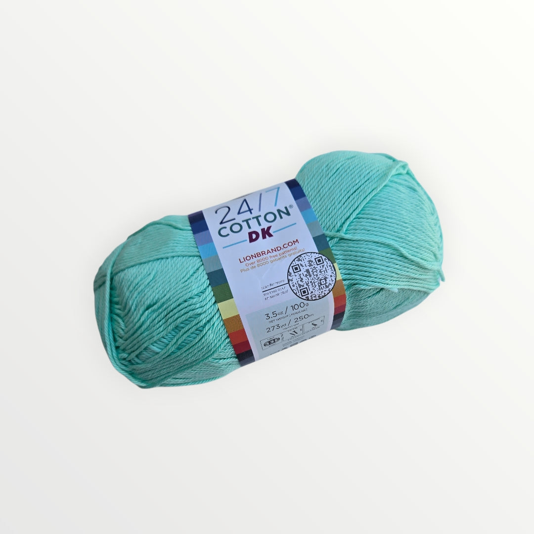 DK 24/7 Cotton Yarn, Lion Brand Dk 24/7 #3 Yarn