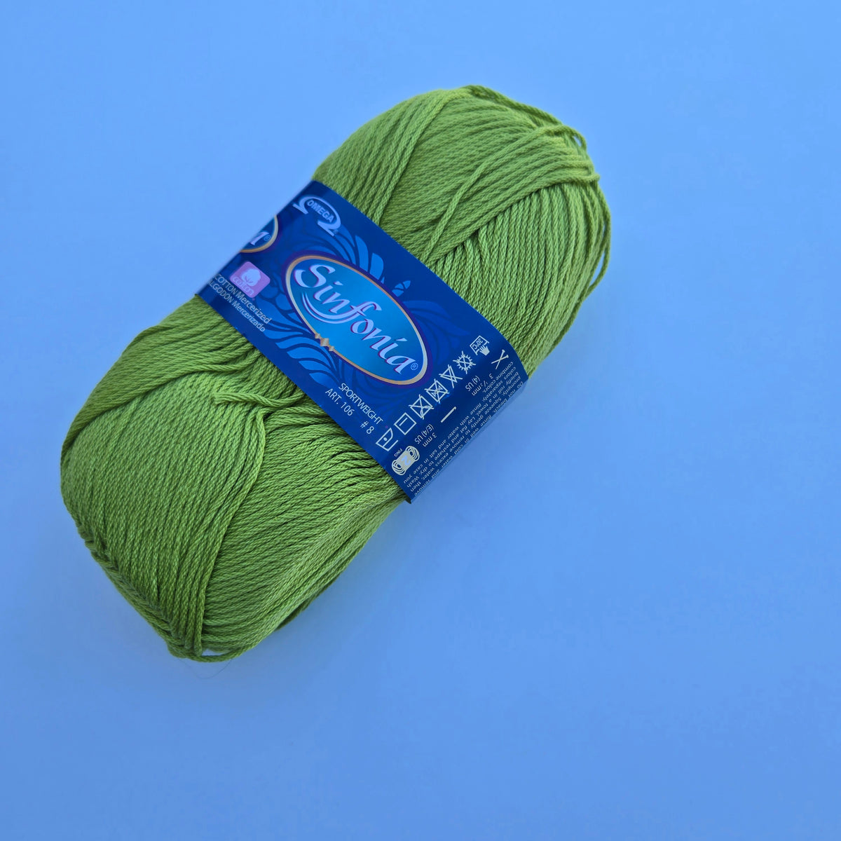 VARIEGATED and Solids Sinfonia Cotton Yarn,  Crochet Knitting Yarn, DK Sportweight