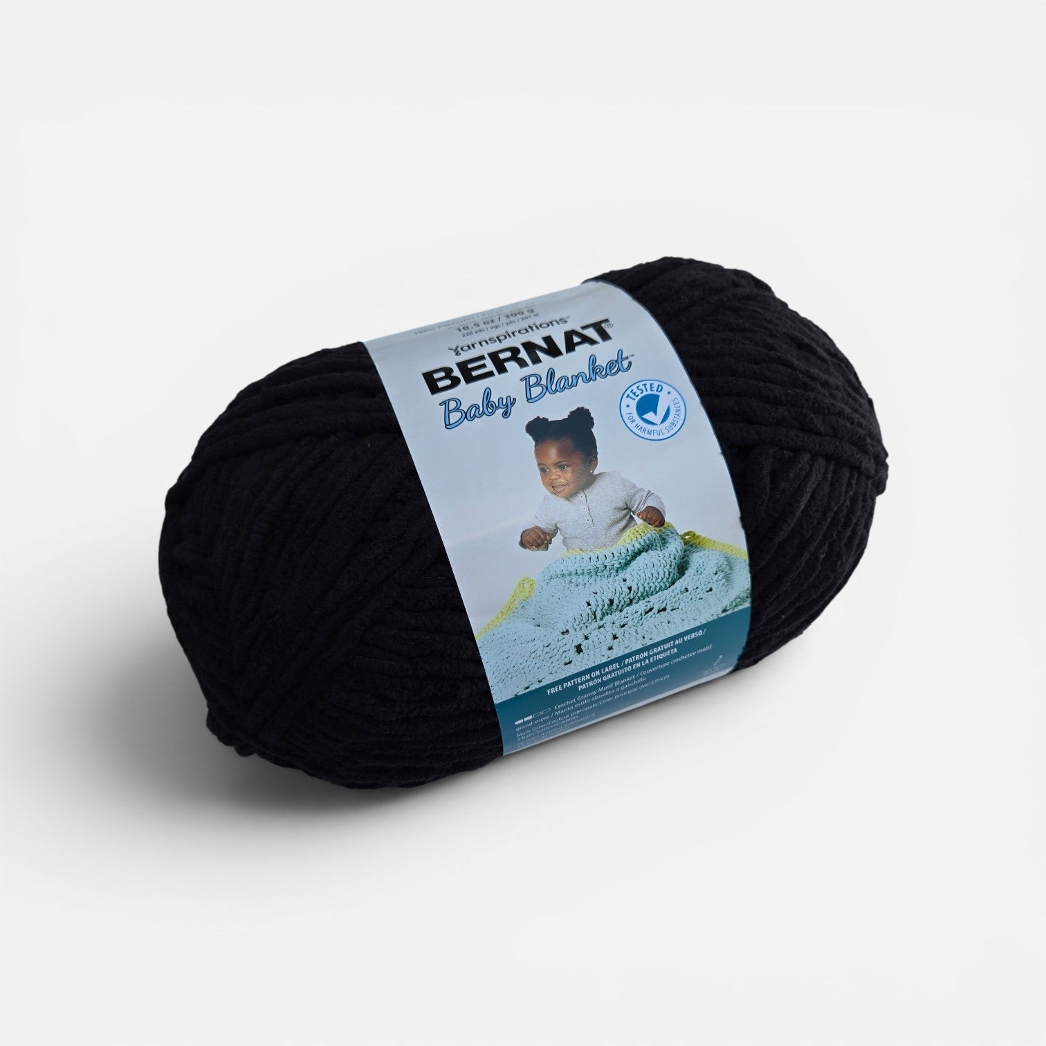 Bernat Baby Blanket Yarn – Super Bulky #6 Chenille Yarn | Ultra Soft Polyester Yarn for Knitting, Crochet & Blankets.