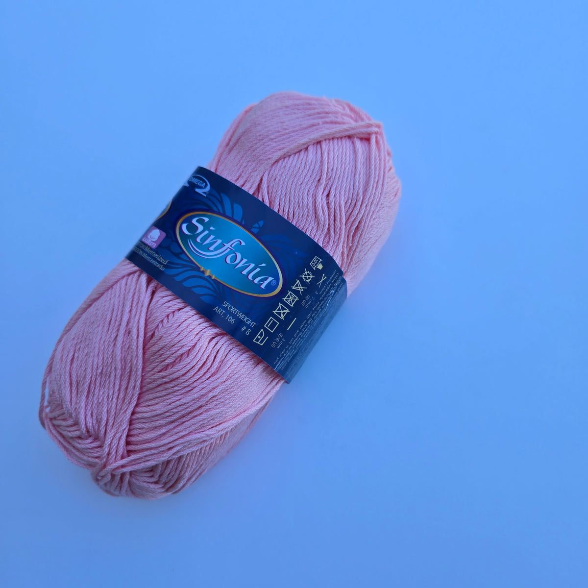 VARIEGATED and Solids Sinfonia Cotton Yarn,  Crochet Knitting Yarn, DK Sportweight