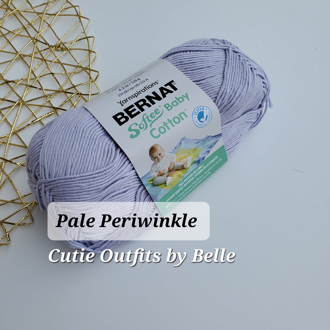 Bernat Softee Baby Cotton Yarn, Dk Size 3, Cotton Acrylic Blend