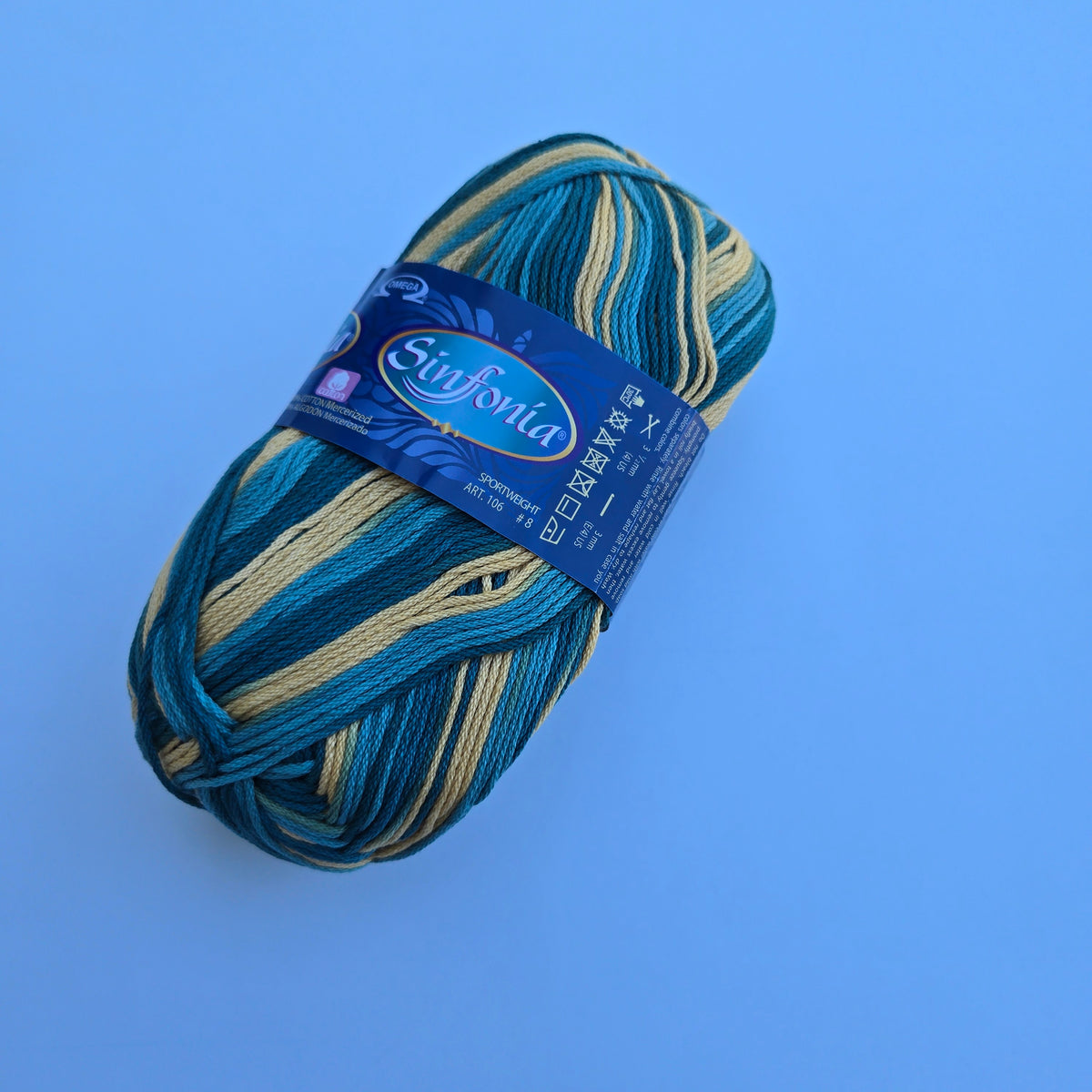 Variegated Spanish 853 Sinfonia Cotton Yarn