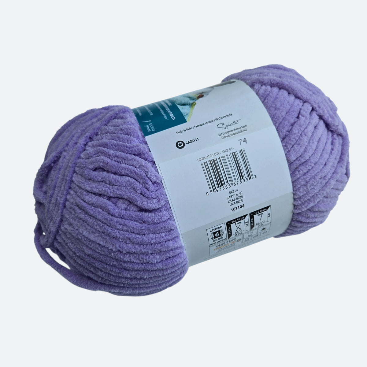 Bernat Baby Yarn Baby Lilac – Super Bulky 300g