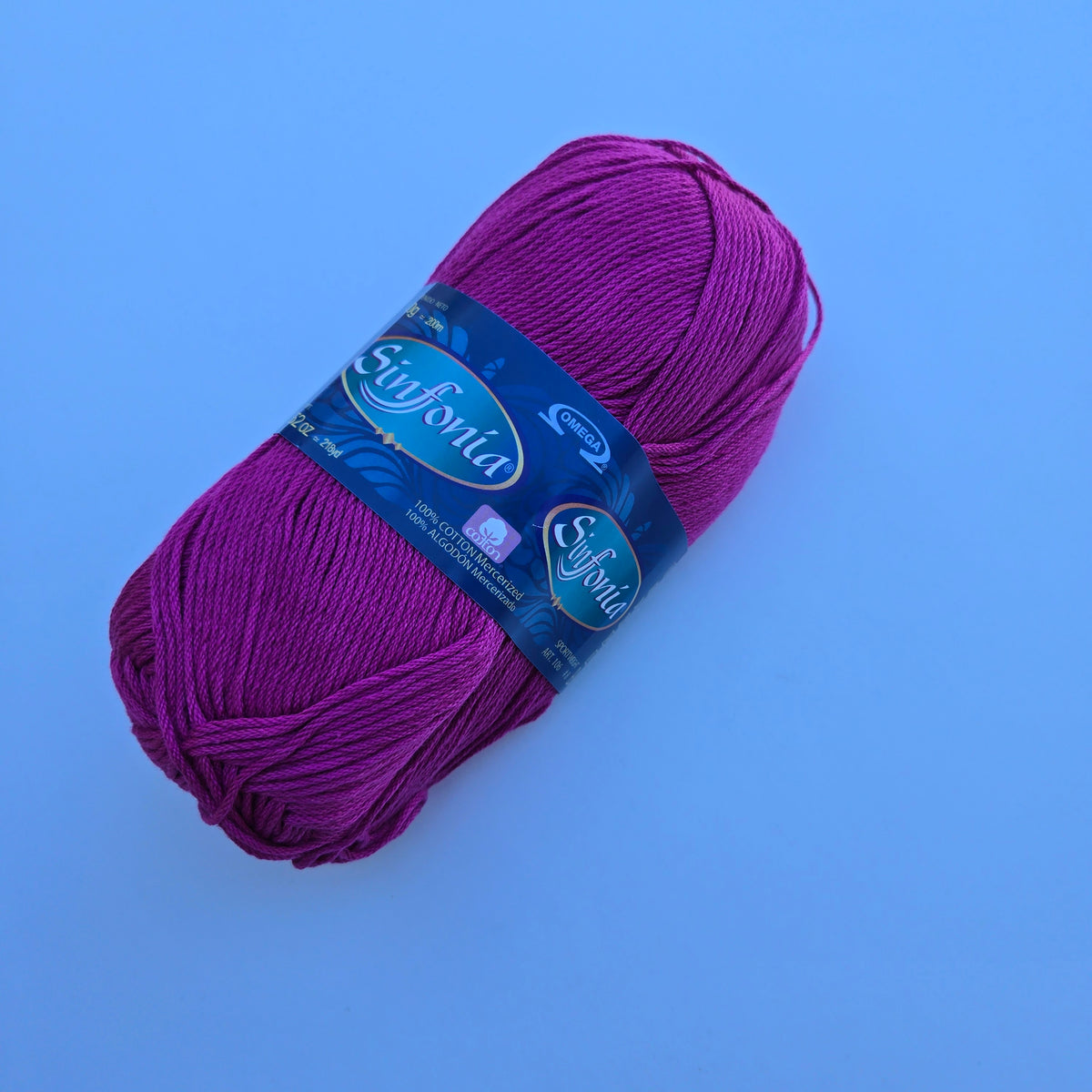 VARIEGATED and Solids Sinfonia Cotton Yarn,  Crochet Knitting Yarn, DK Sportweight
