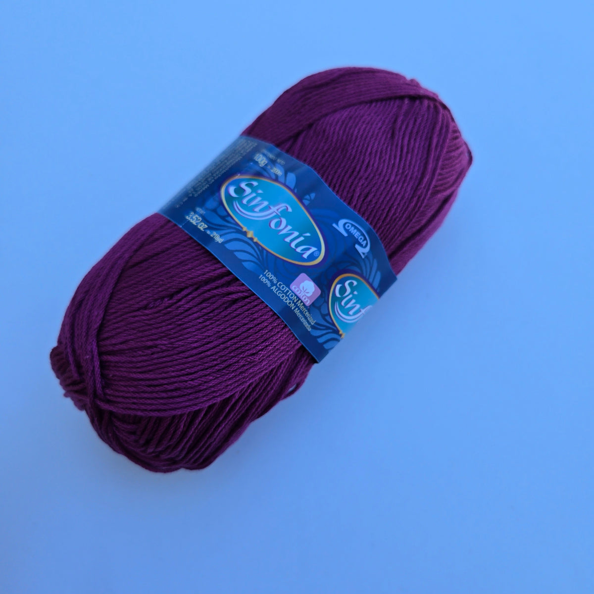 VARIEGATED and Solids Sinfonia Cotton Yarn,  Crochet Knitting Yarn, DK Sportweight