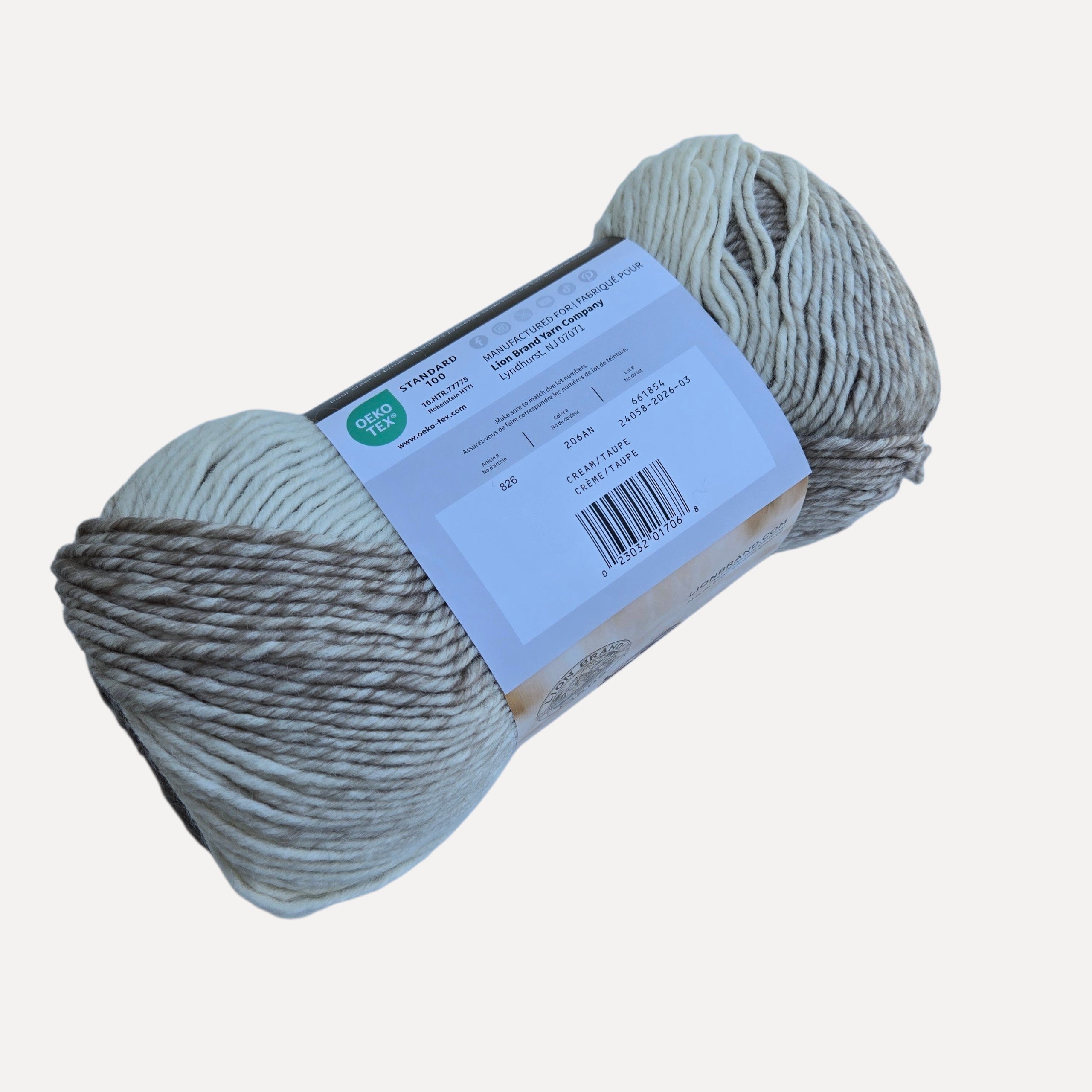 Lion Brand Scarfie Yarn Soft Ombré Wool Blend