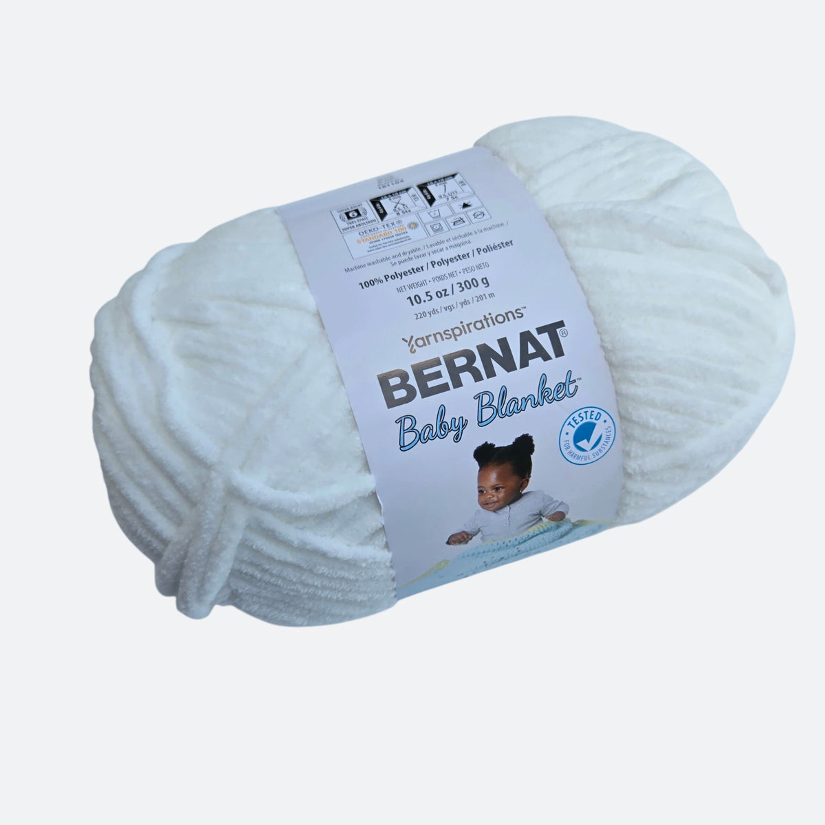 Bernat Baby Yarn White – Super Bulky 300g