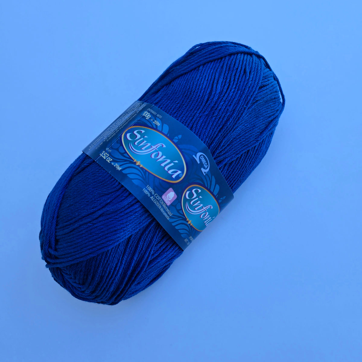 VARIEGATED and Solids Sinfonia Cotton Yarn,  Crochet Knitting Yarn, DK Sportweight
