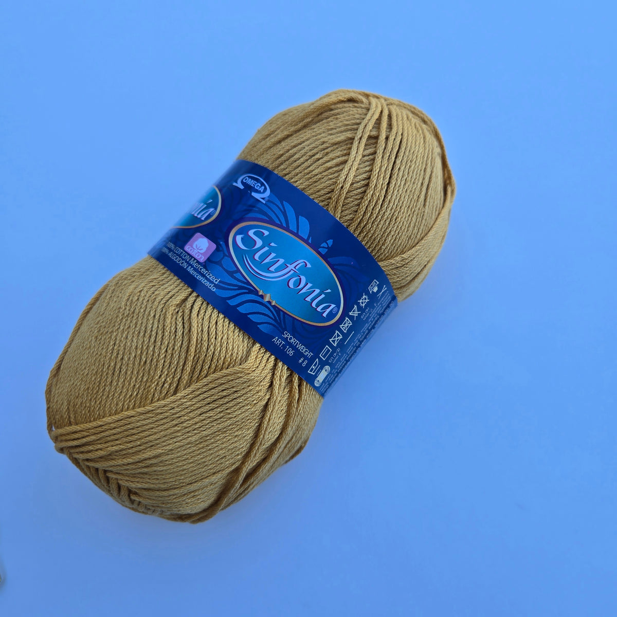 VARIEGATED and Solids Sinfonia Cotton Yarn,  Crochet Knitting Yarn, DK Sportweight