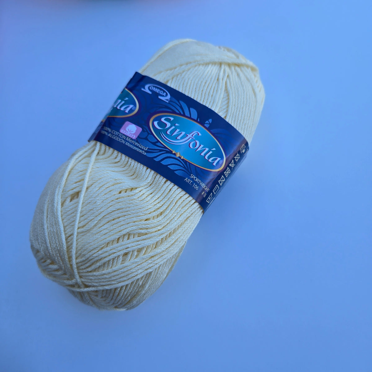 VARIEGATED and Solids Sinfonia Cotton Yarn,  Crochet Knitting Yarn, DK Sportweight