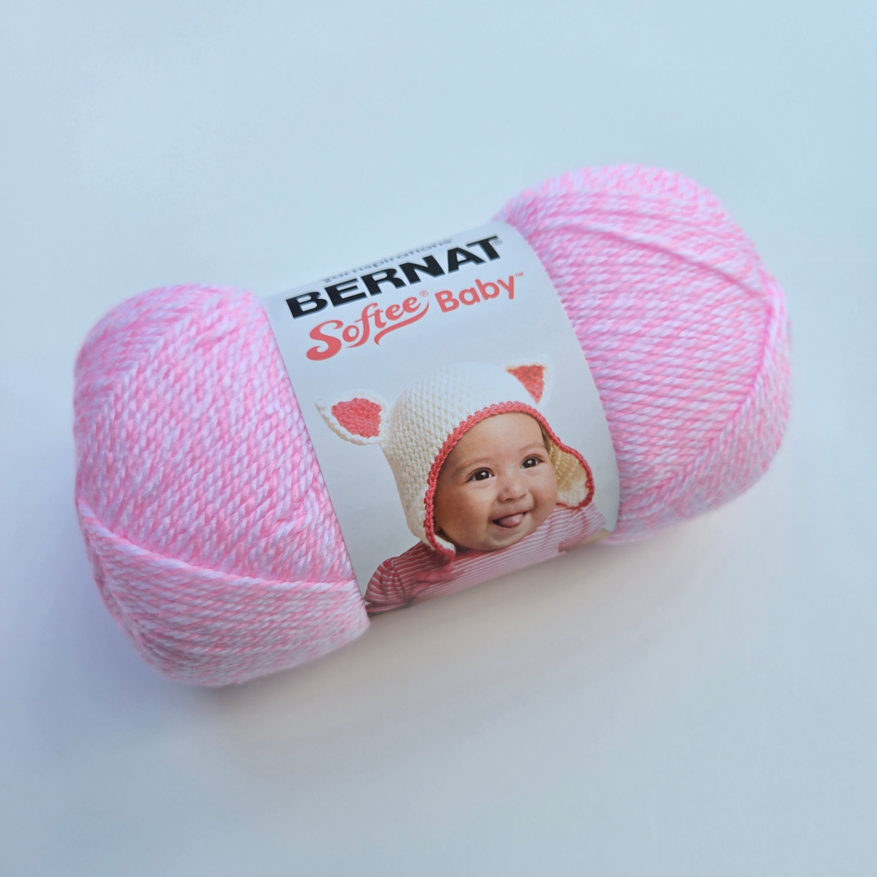 Bernat Softee Baby Yarn,  5oz/140g Acrylic Light Weight Yarn