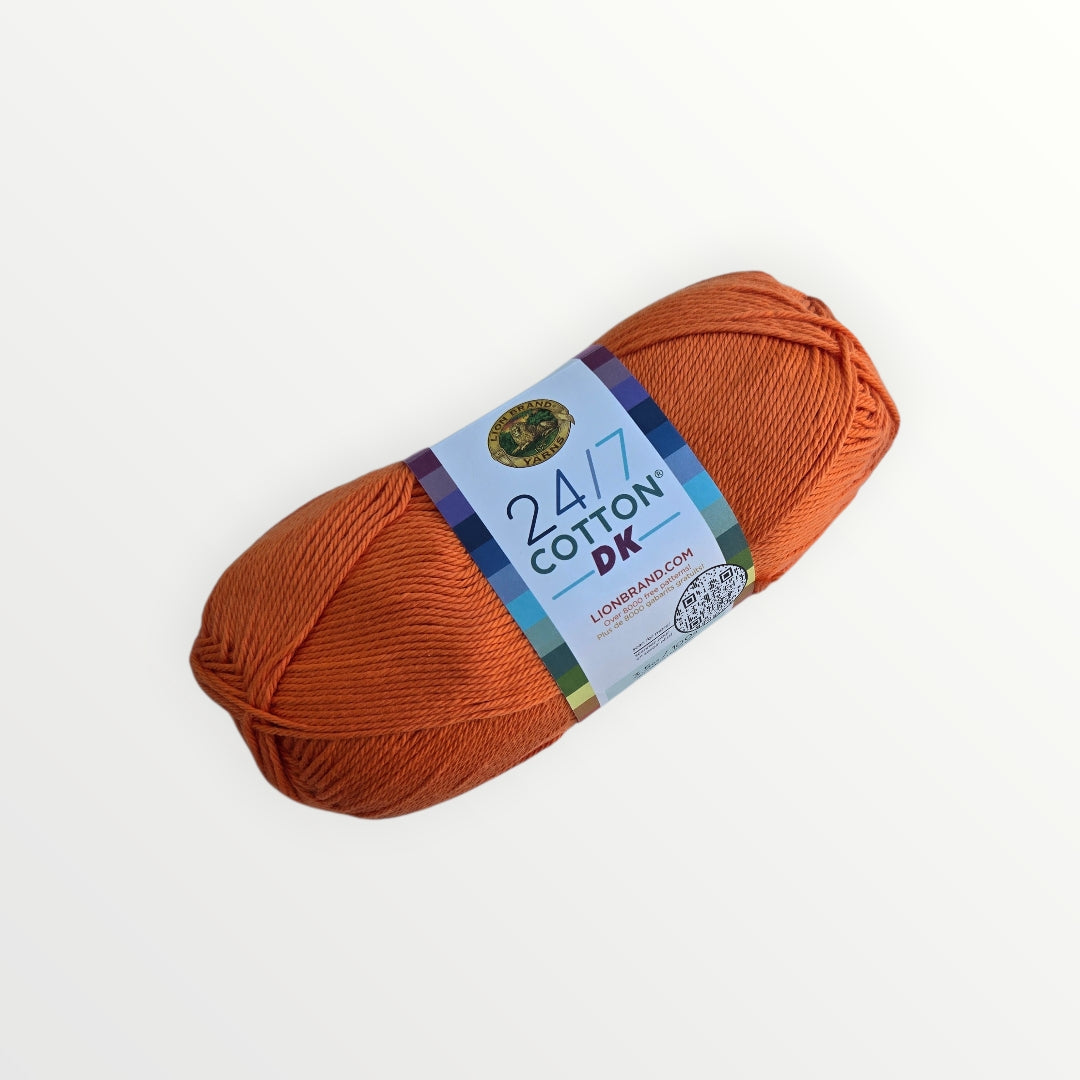 DK 24/7 Cotton Yarn, Lion Brand Dk 24/7 #3 Yarn