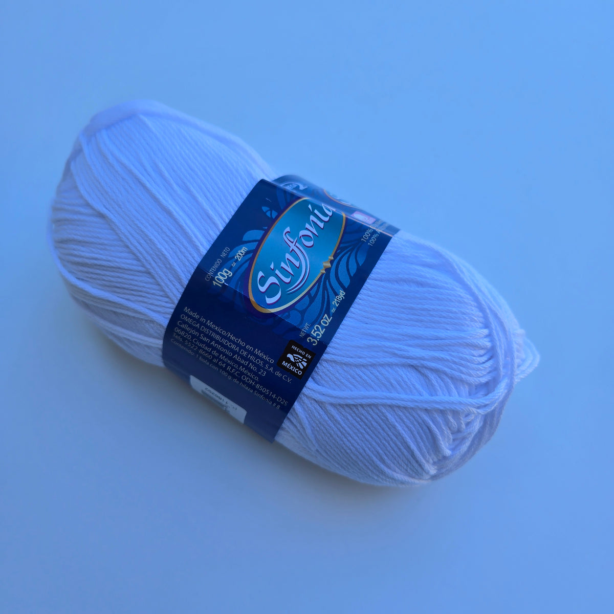 VARIEGATED and Solids Sinfonia Cotton Yarn,  Crochet Knitting Yarn, DK Sportweight