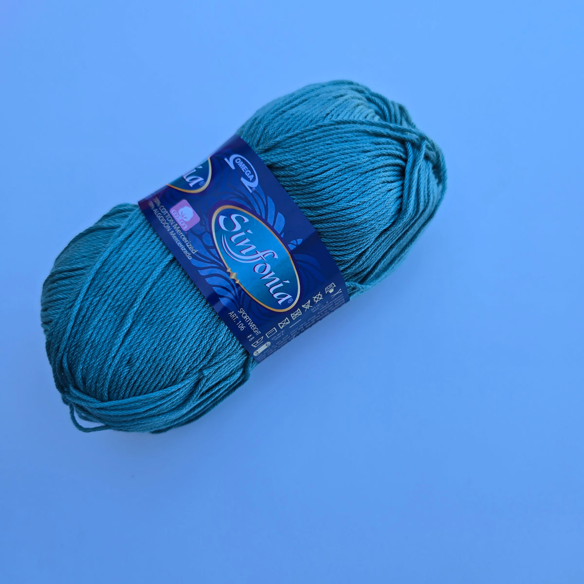 VARIEGATED and Solids Sinfonia Cotton Yarn,  Crochet Knitting Yarn, DK Sportweight