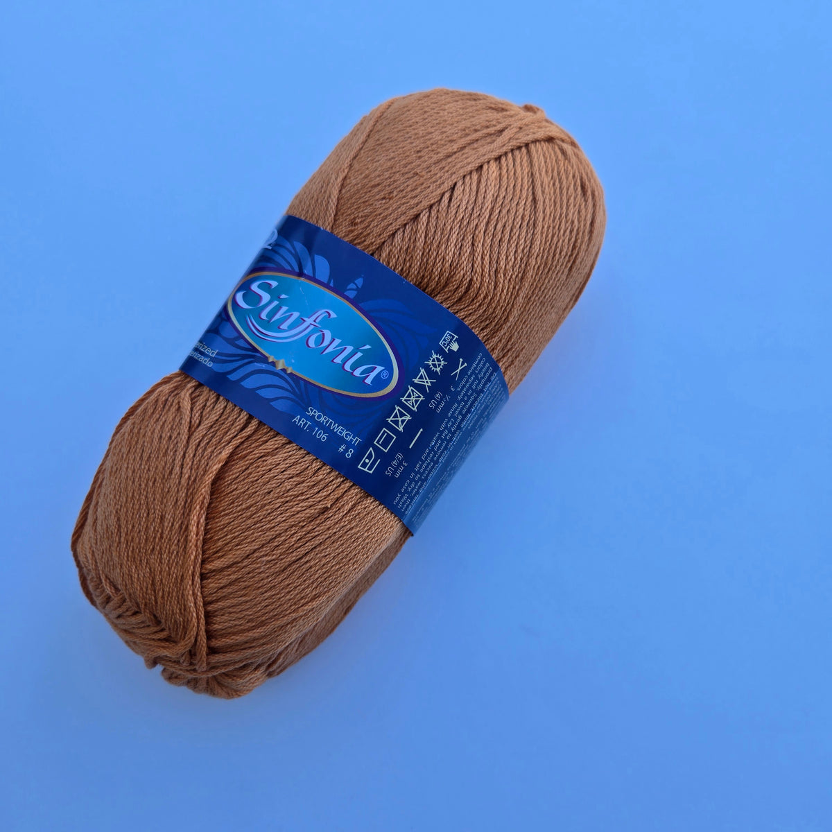 VARIEGATED and Solids Sinfonia Cotton Yarn,  Crochet Knitting Yarn, DK Sportweight