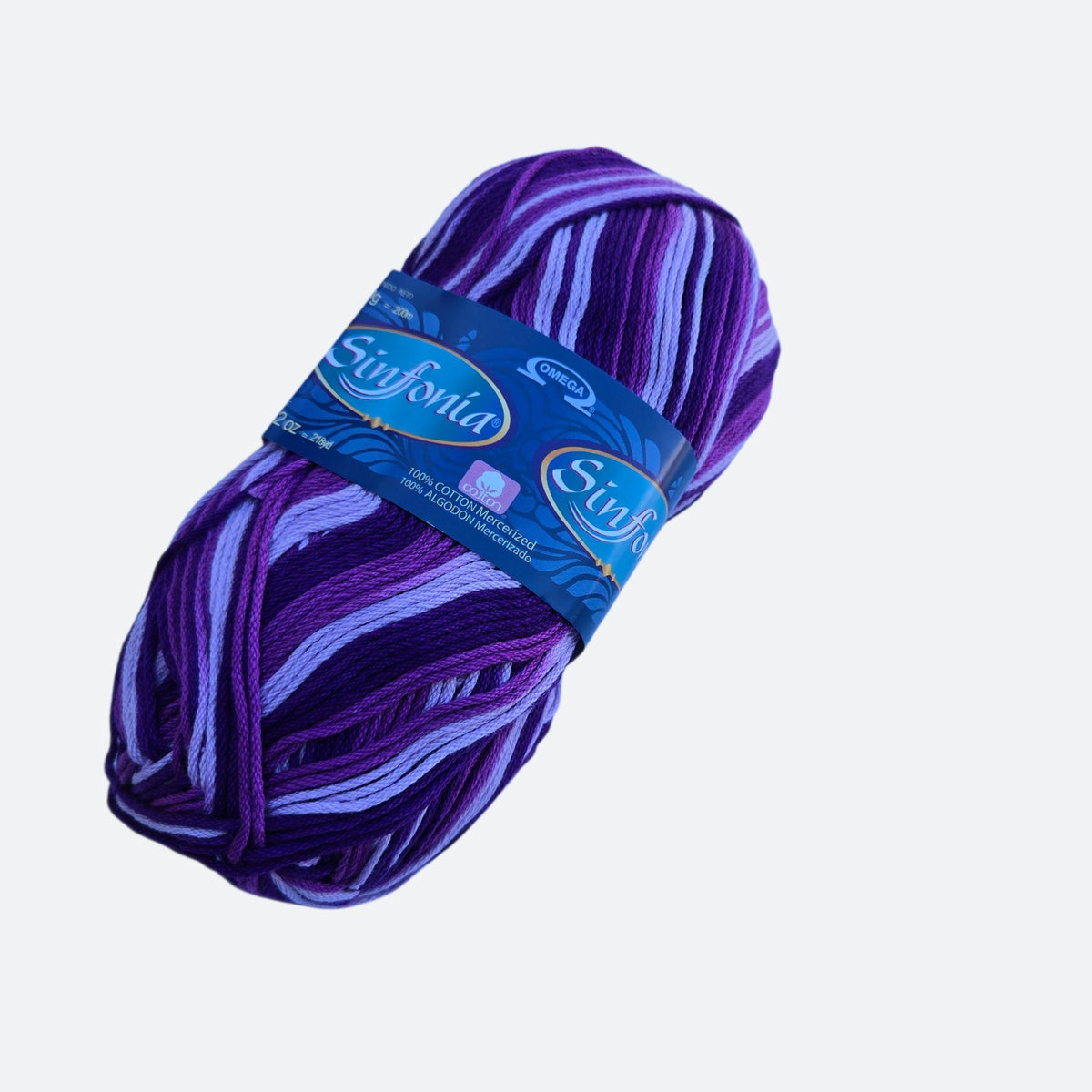 Variegated Purple Lilac 847 Sinfonia Cotton Yarn