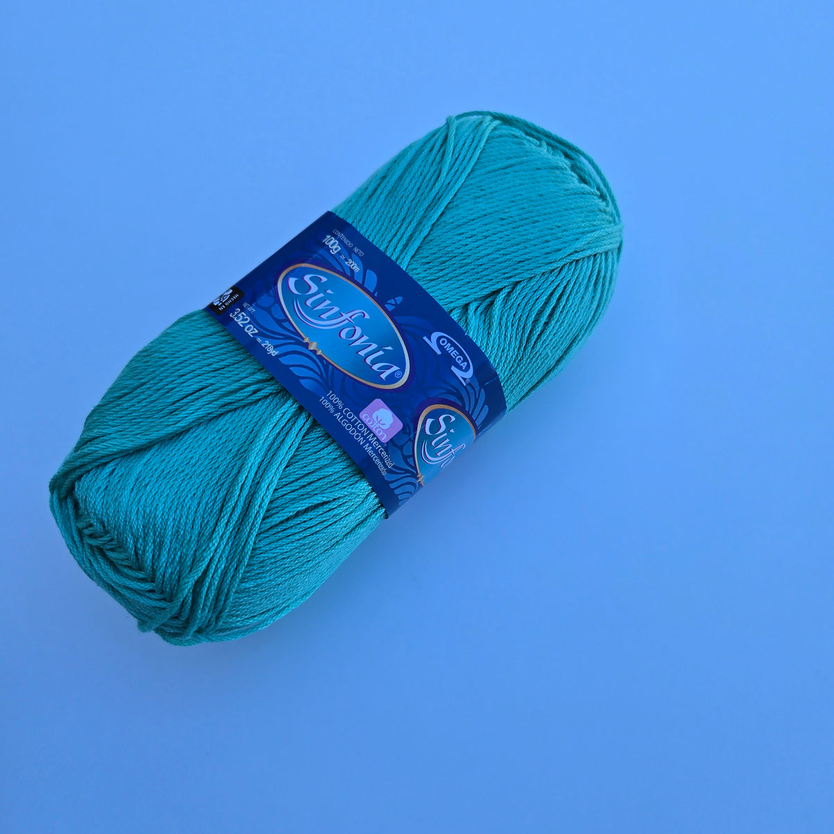 VARIEGATED and Solids Sinfonia Cotton Yarn,  Crochet Knitting Yarn, DK Sportweight
