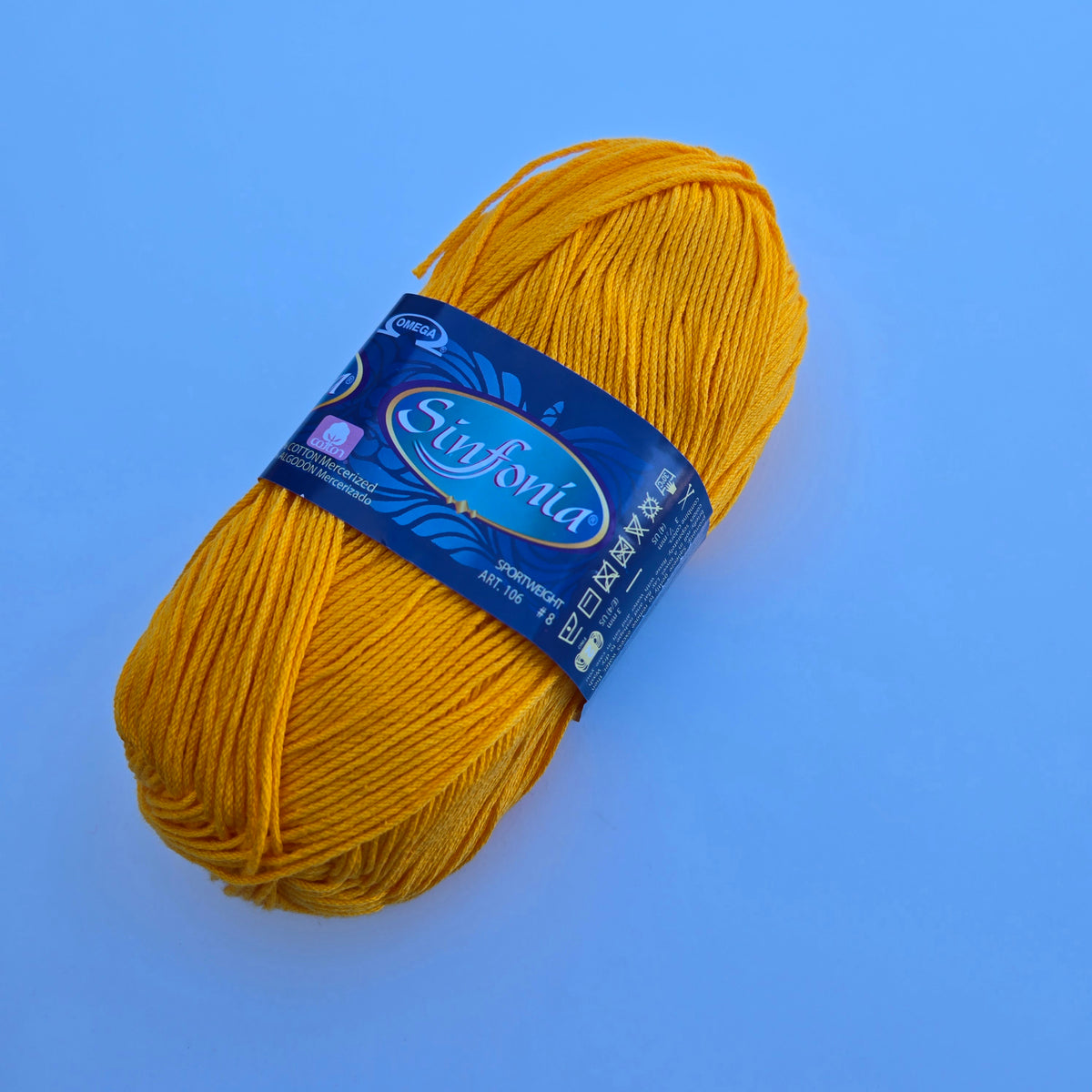 VARIEGATED and Solids Sinfonia Cotton Yarn,  Crochet Knitting Yarn, DK Sportweight