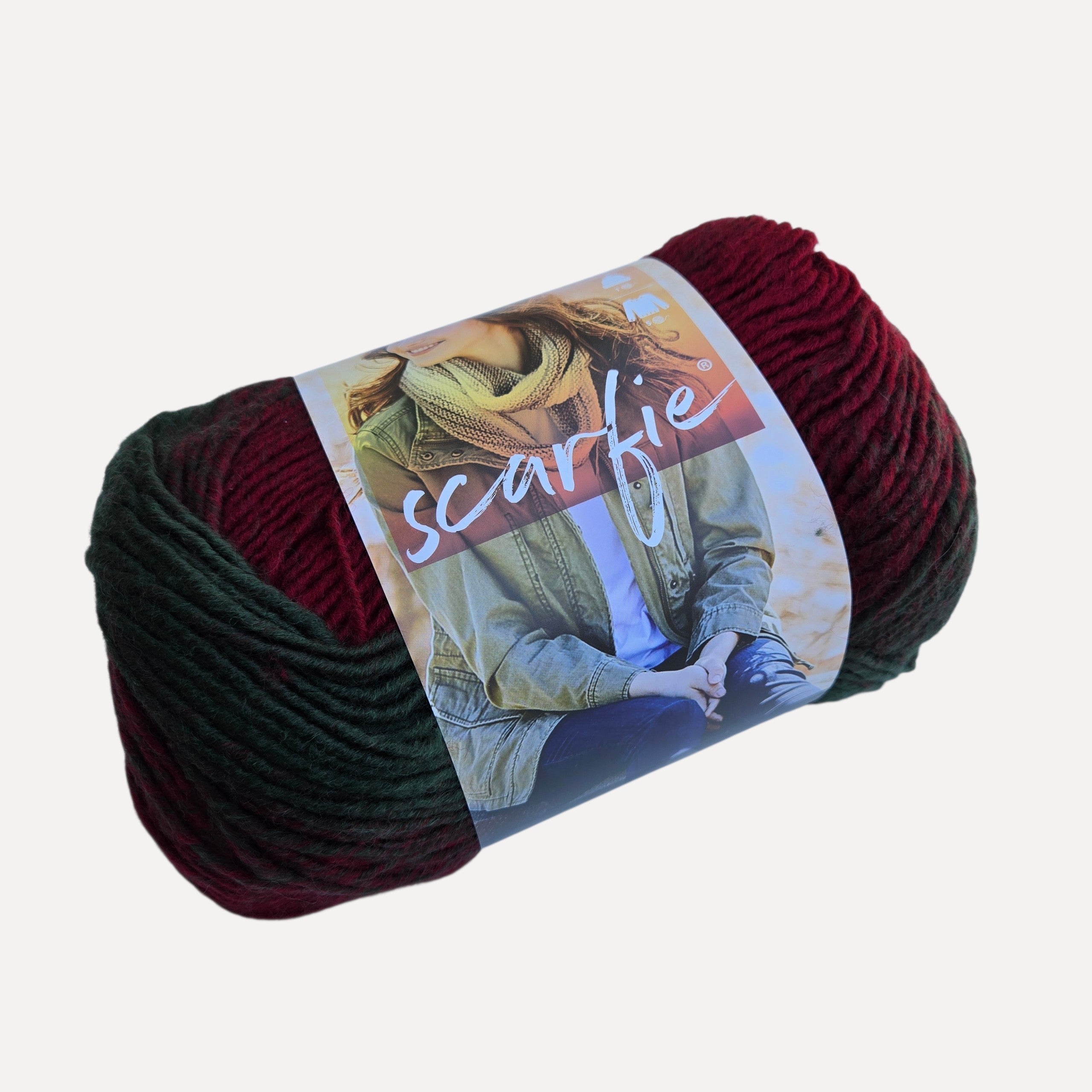Lion Brand Scarfie Yarn Soft Ombré Wool Blend