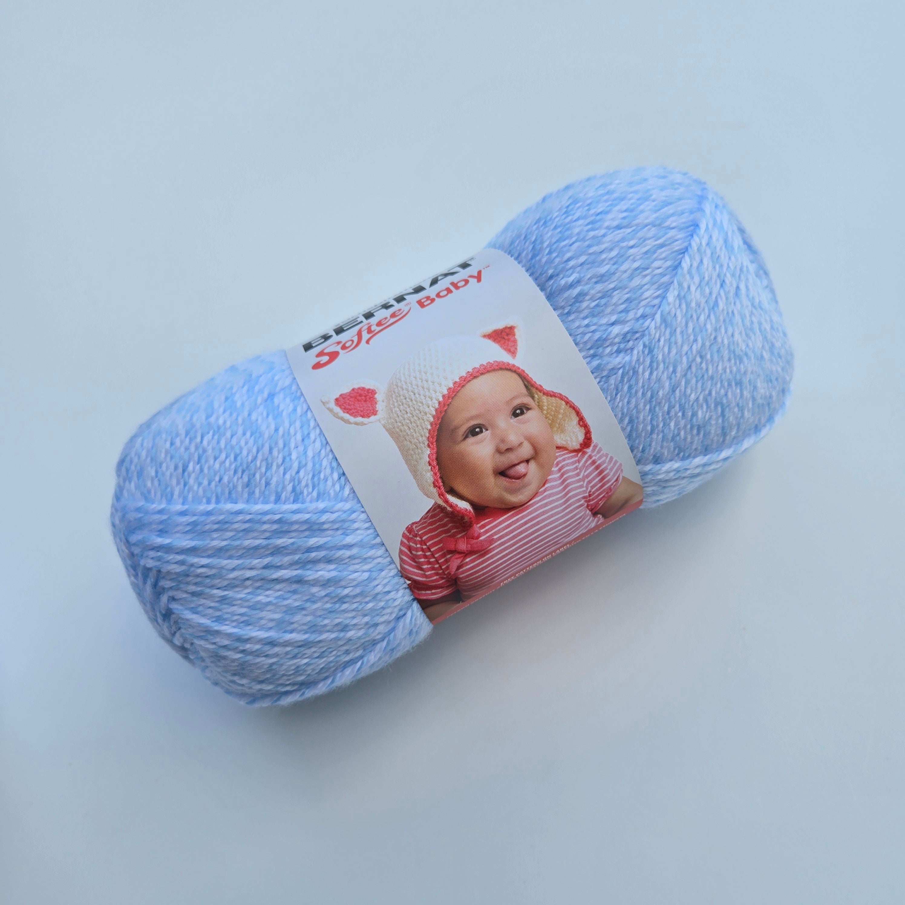 Bernat Softee Baby Yarn,  5oz/140g Acrylic Light Weight Yarn