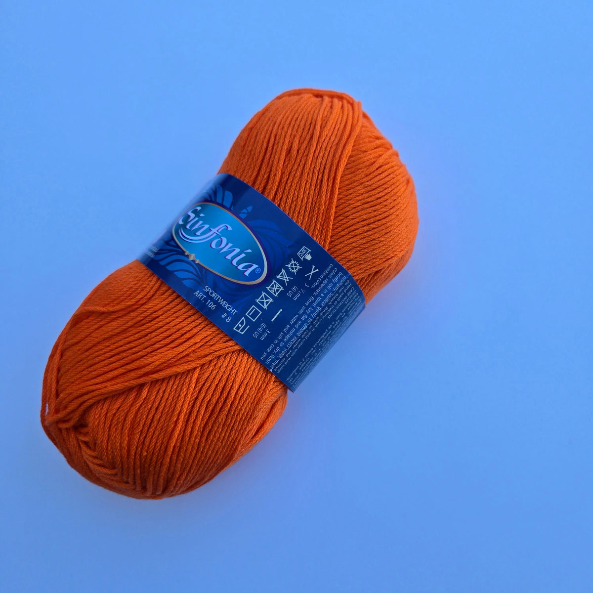 VARIEGATED and Solids Sinfonia Cotton Yarn,  Crochet Knitting Yarn, DK Sportweight