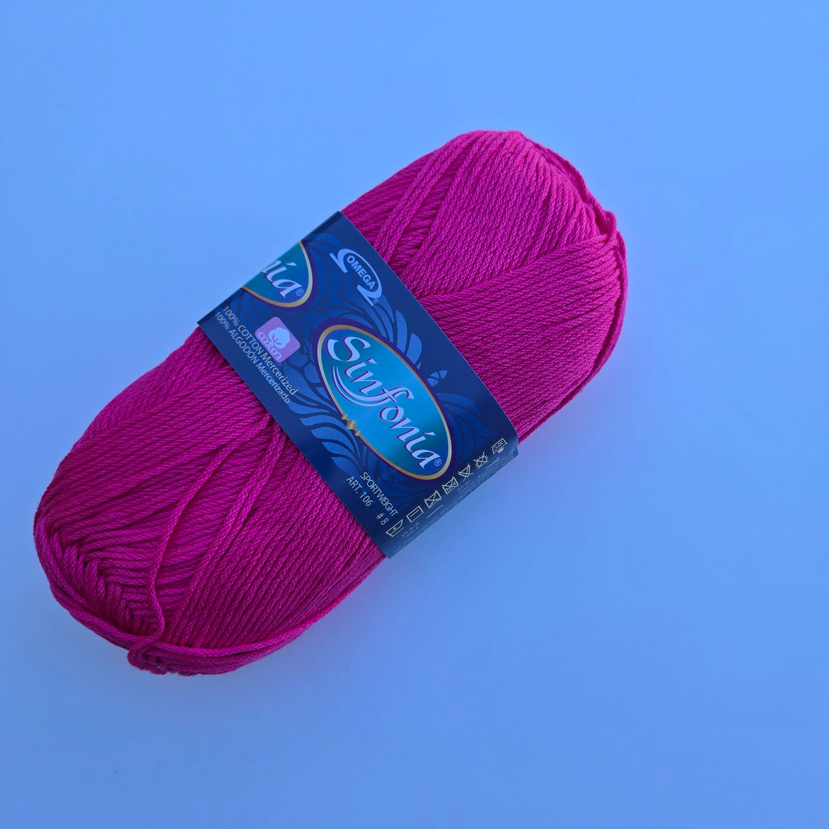 VARIEGATED and Solids Sinfonia Cotton Yarn,  Crochet Knitting Yarn, DK Sportweight