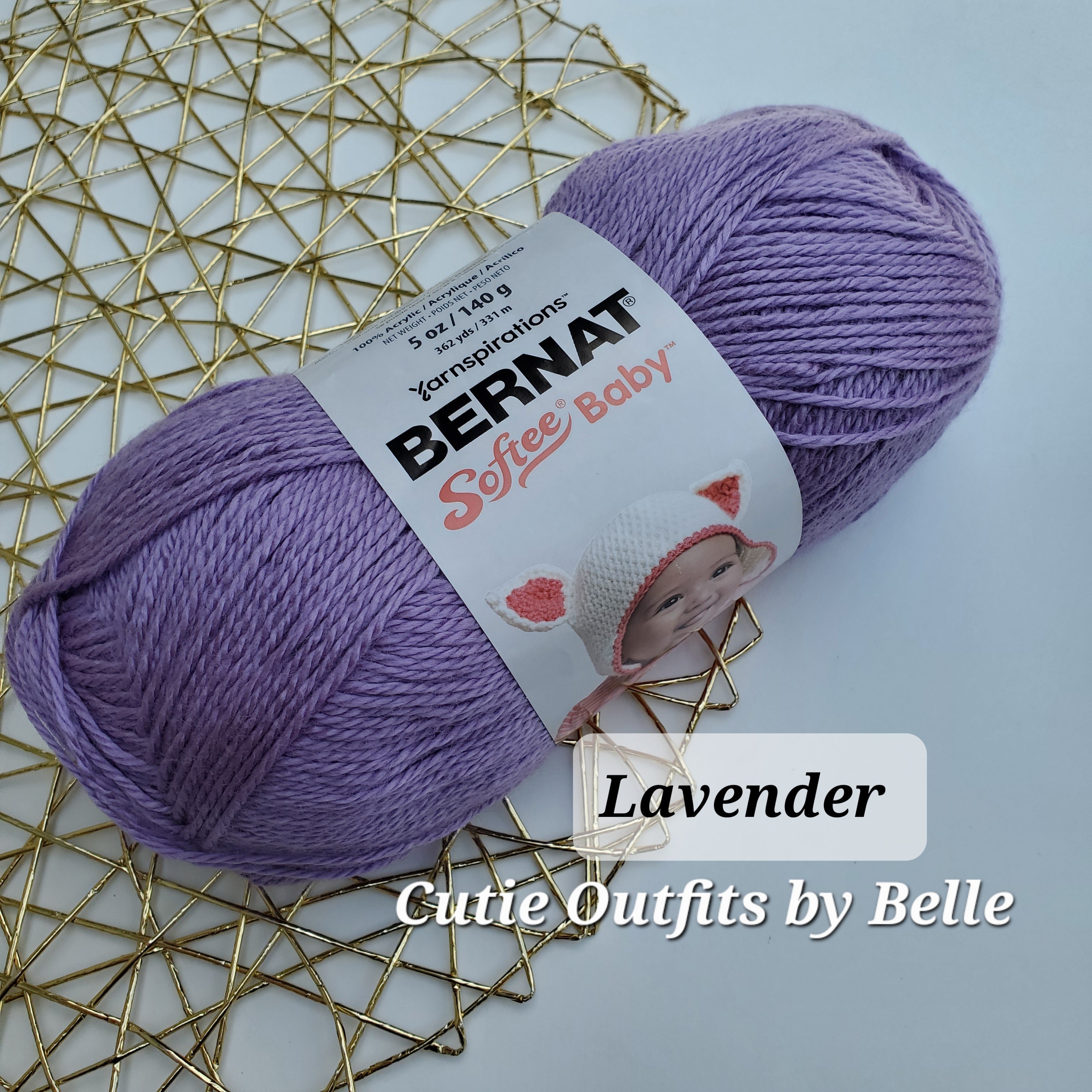SALE! Bernat Softee Baby Yarn,5 oz/140g Light Weight Acrylic Yarn