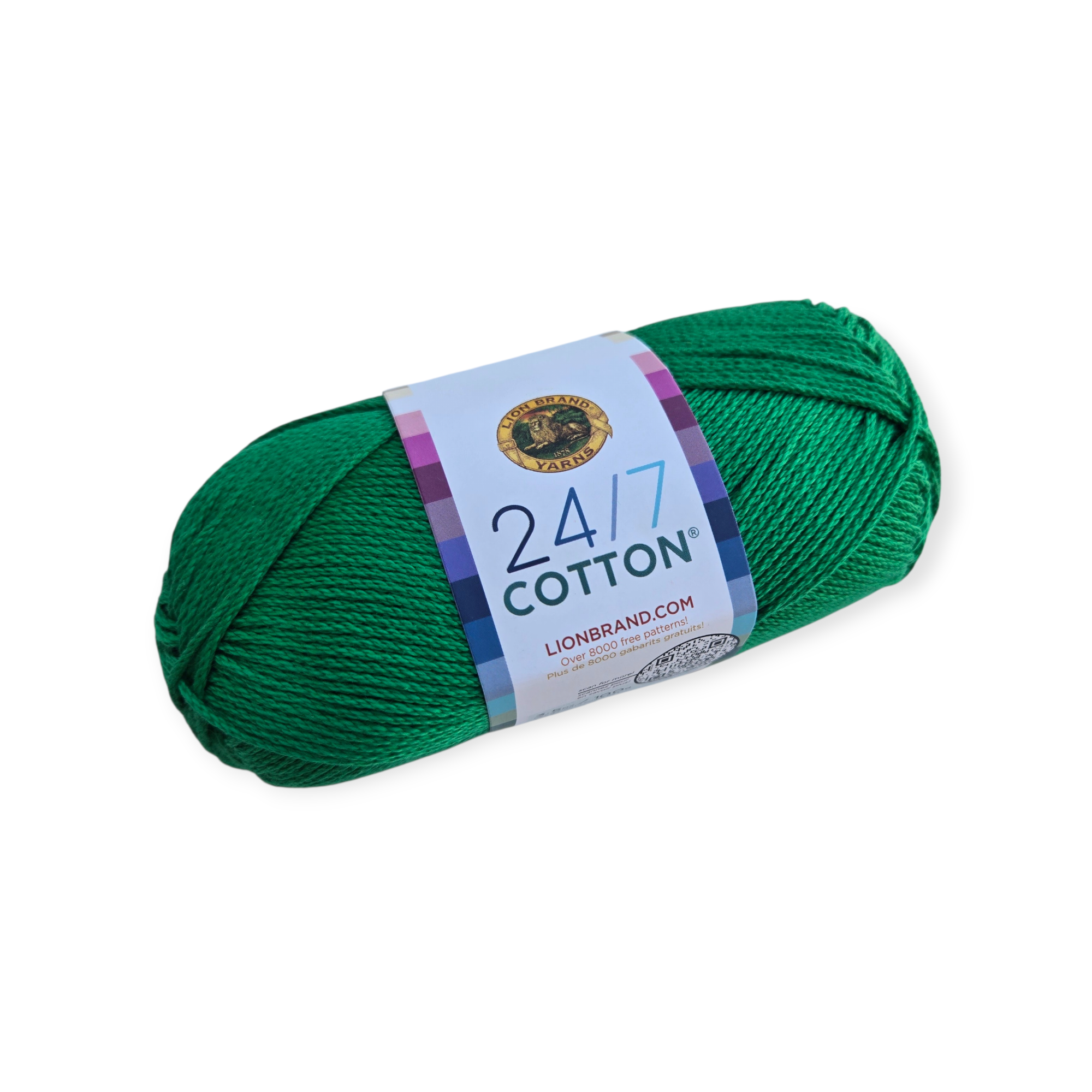 24/7 Cotton Yarn, Mercerized Lion Brand Cotton Yarn