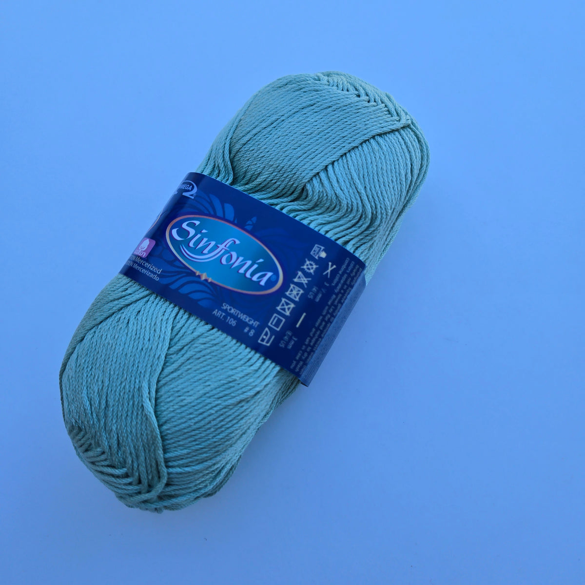 VARIEGATED and Solids Sinfonia Cotton Yarn,  Crochet Knitting Yarn, DK Sportweight