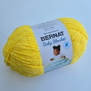 Bernat Baby Blanket Yarn – Super Bulky #6 Chenille Yarn | Ultra Soft Polyester Yarn for Knitting, Crochet & Blankets.
