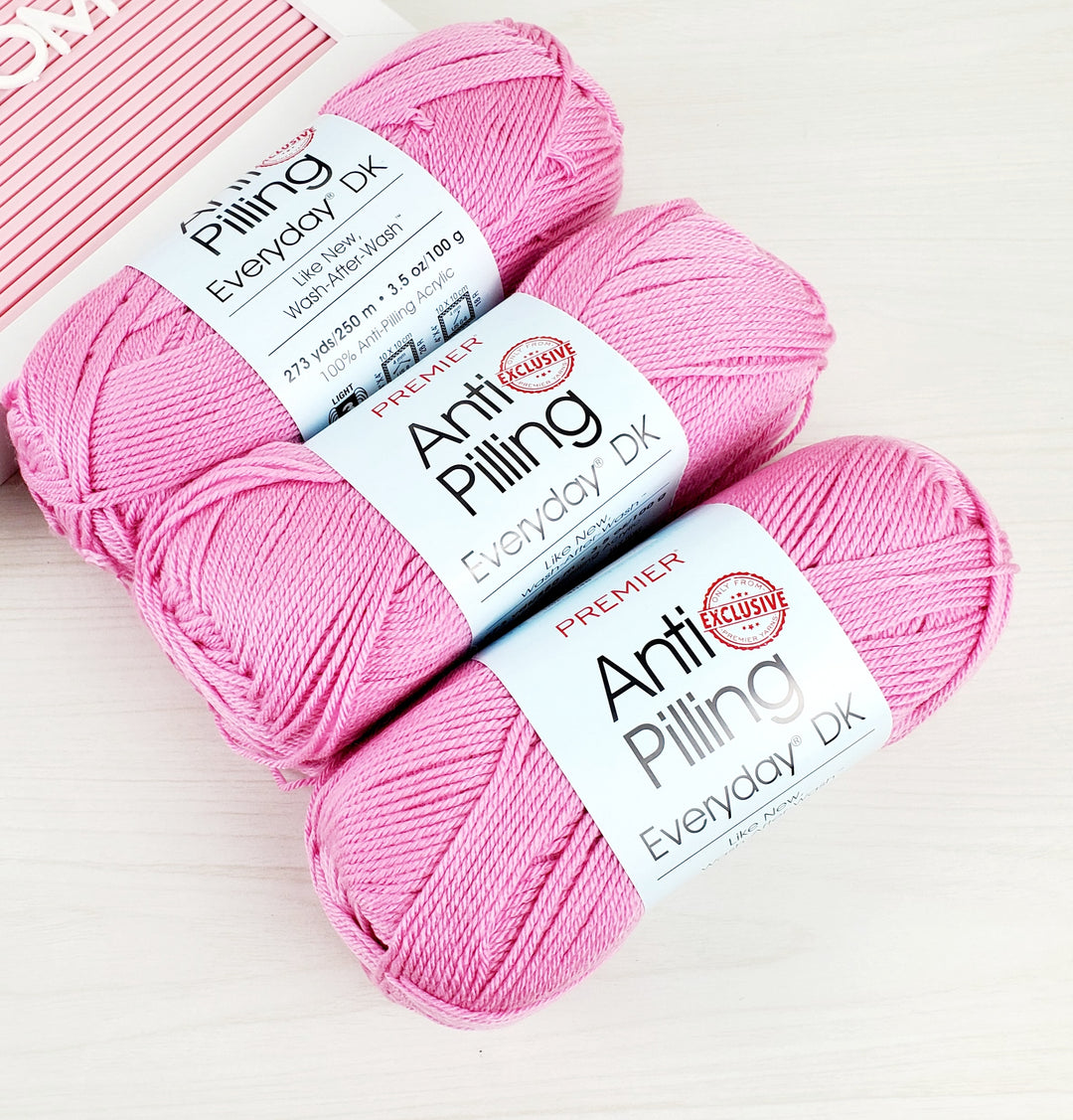 Preemier Anti Pilling Everyday Dk Yarn, Acrylic Size 3 Yarn