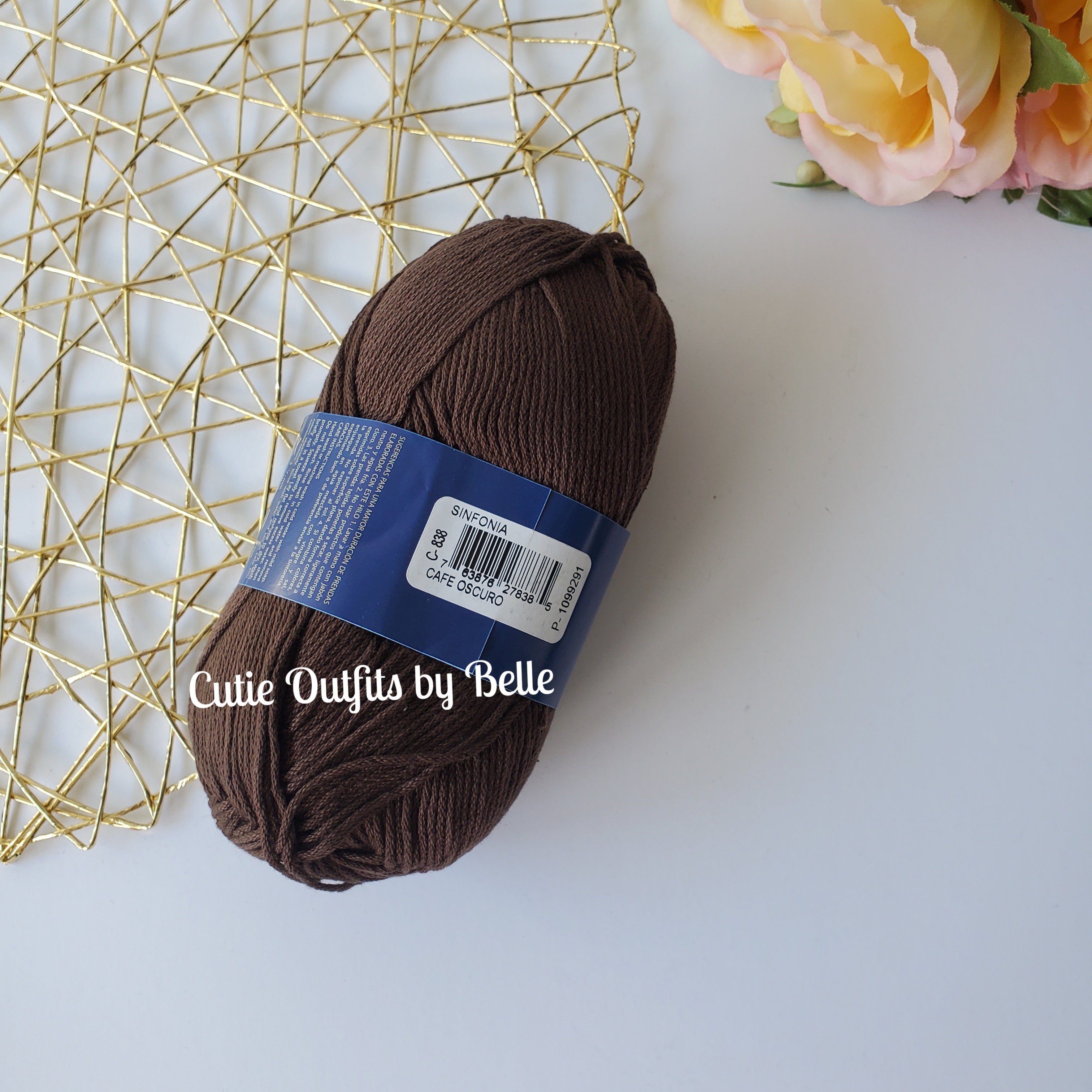 SINFONIA Cotton Yarn, Mercerized Sportweight Cotton Yarn