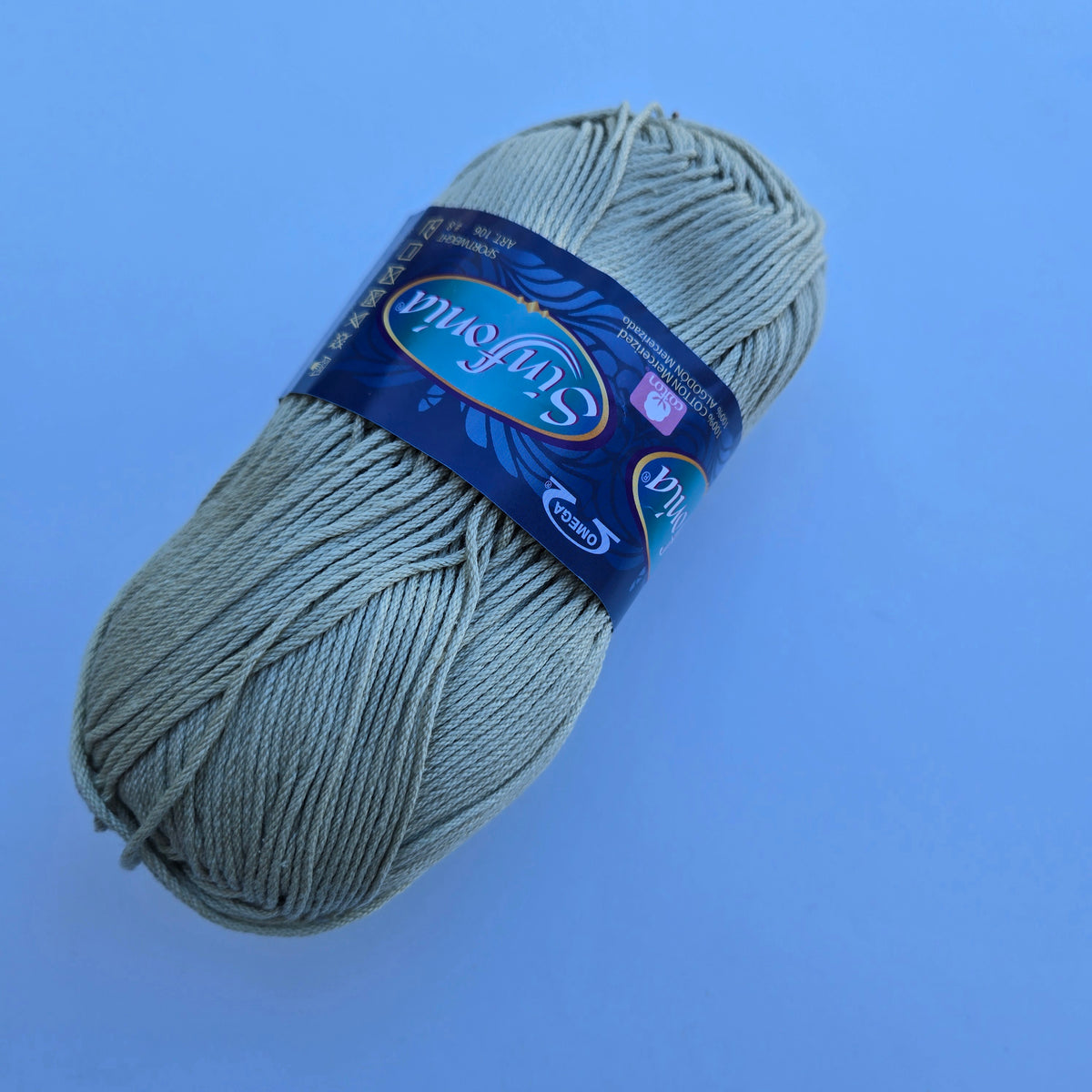 VARIEGATED and Solids Sinfonia Cotton Yarn,  Crochet Knitting Yarn, DK Sportweight