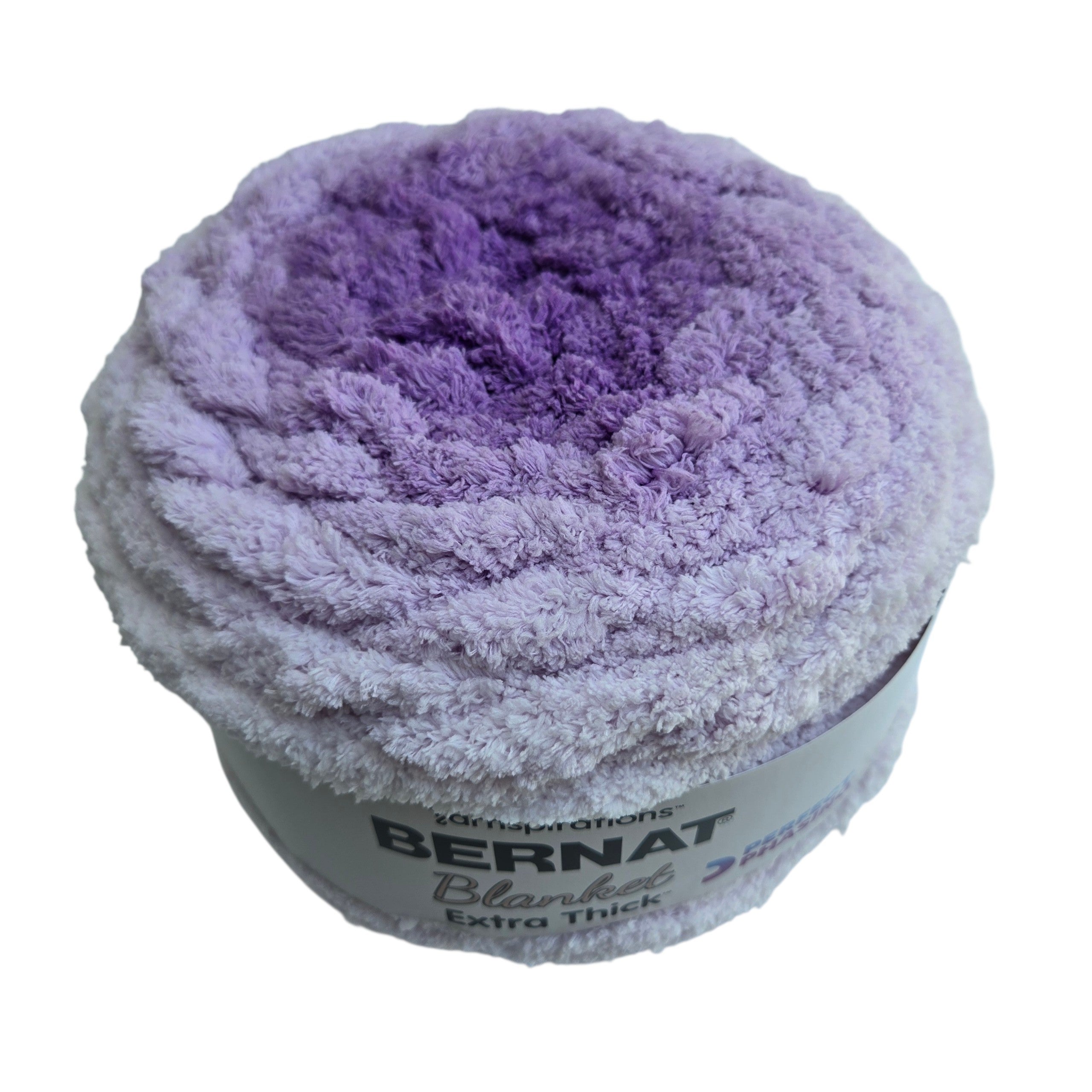 Bernat Blanket Extra Thick Yarn –Jumbo #7 Super Bulky-Purple Sunset