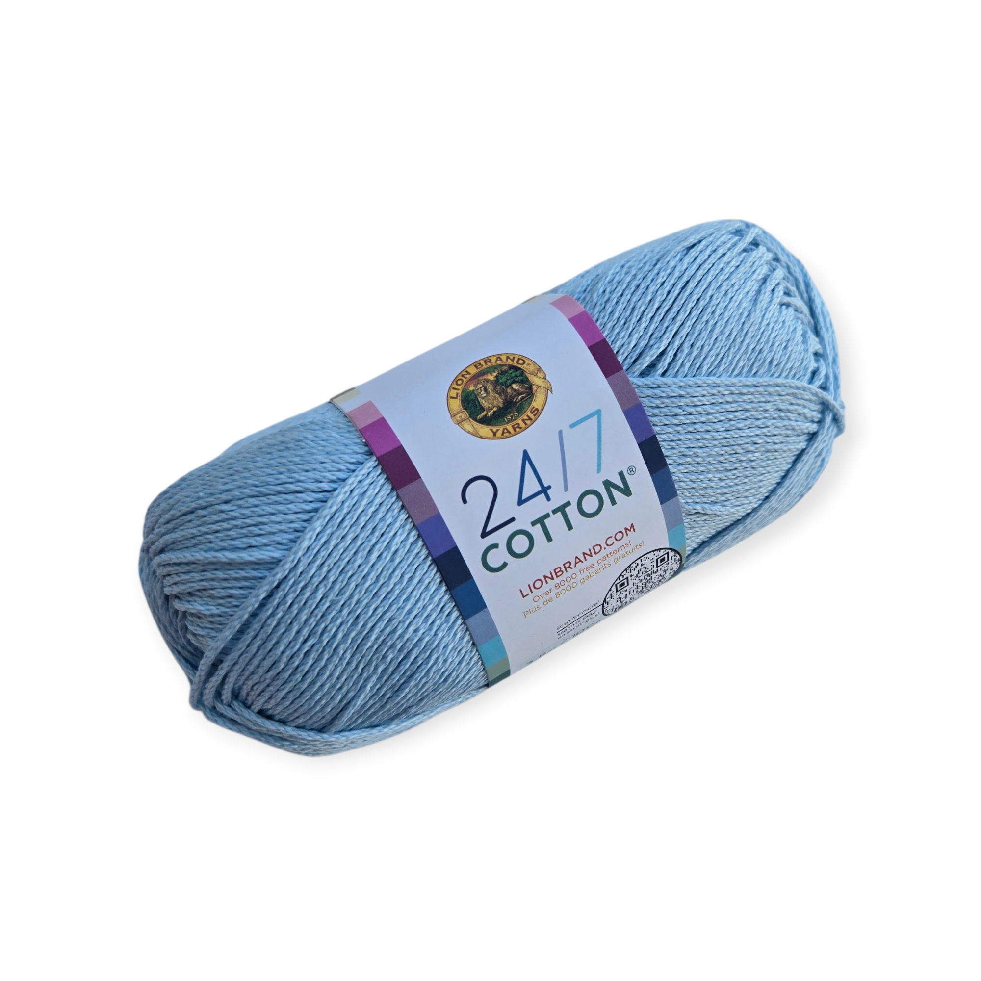 24/7 Cotton Yarn, Mercerized Lion Brand Cotton Yarn