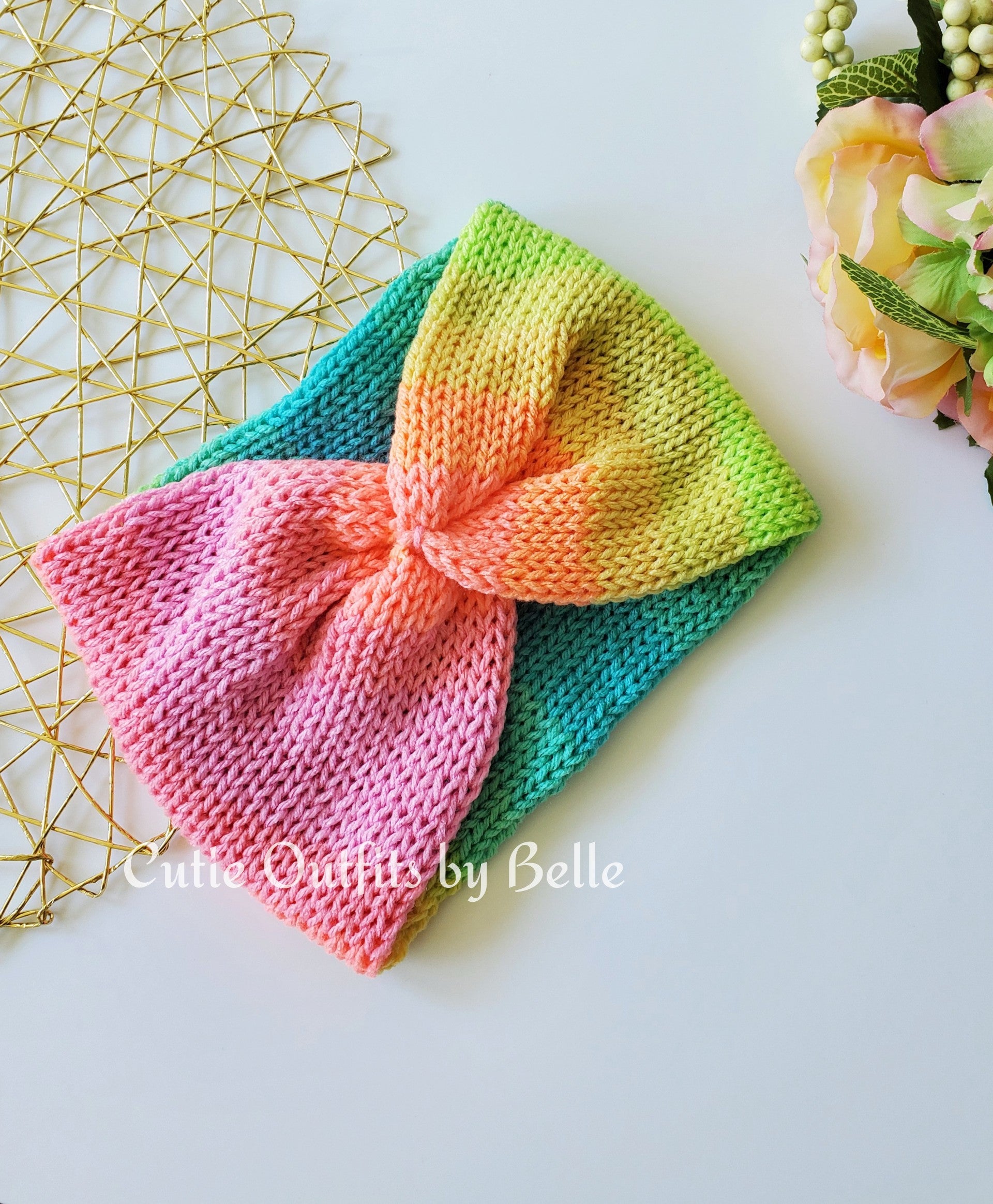 Earwarmer, Fall Knitted Earwarmer,  Boho Twisted Headband, Twisted Headband for Women, Winter Twisted Ear Warmers, Knitted Turban