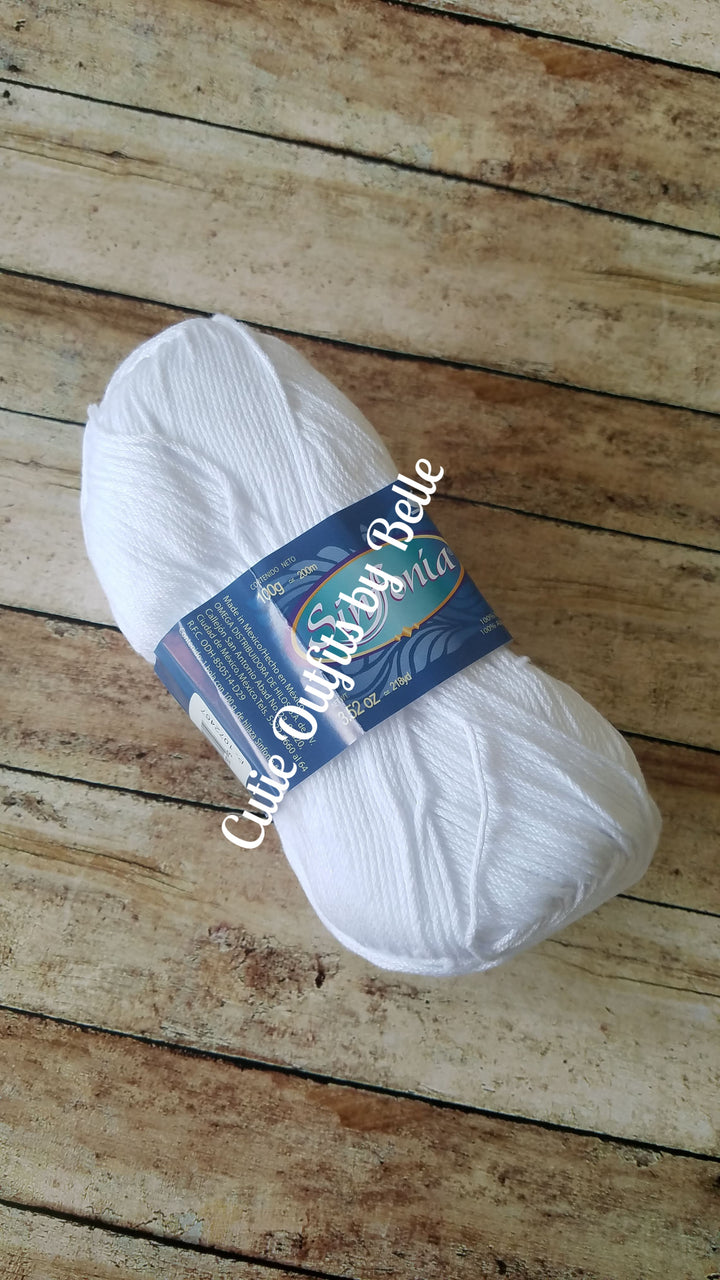 Omega Sinfonia Cotton Yarn, Soft Cotton Yarn, Dk Yarn, Knitting Yarn, Crochet Cotton Yarn, Crochet Yarn,  Sportweight Lightweight, Omega Yarns