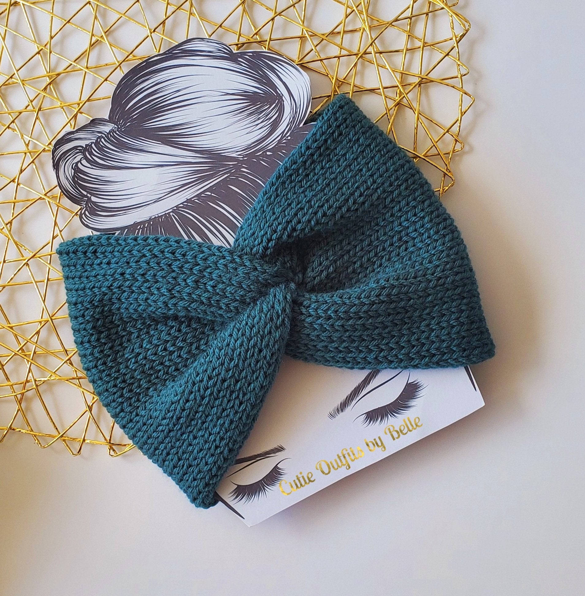 Earwarmer, Fall Knitted Earwarmer,  Boho Twisted Headband, Twisted Headband for Women, Winter Twisted Ear Warmers, Knitted Turban