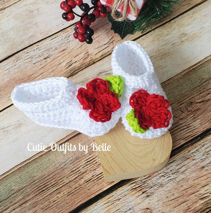 Crochet Christmas Baby Dress, Cotton Crochet Baby Outfit, Red Baby Dress, Coming Home Outfit,Baby Shower Gift, Vestido Bebe