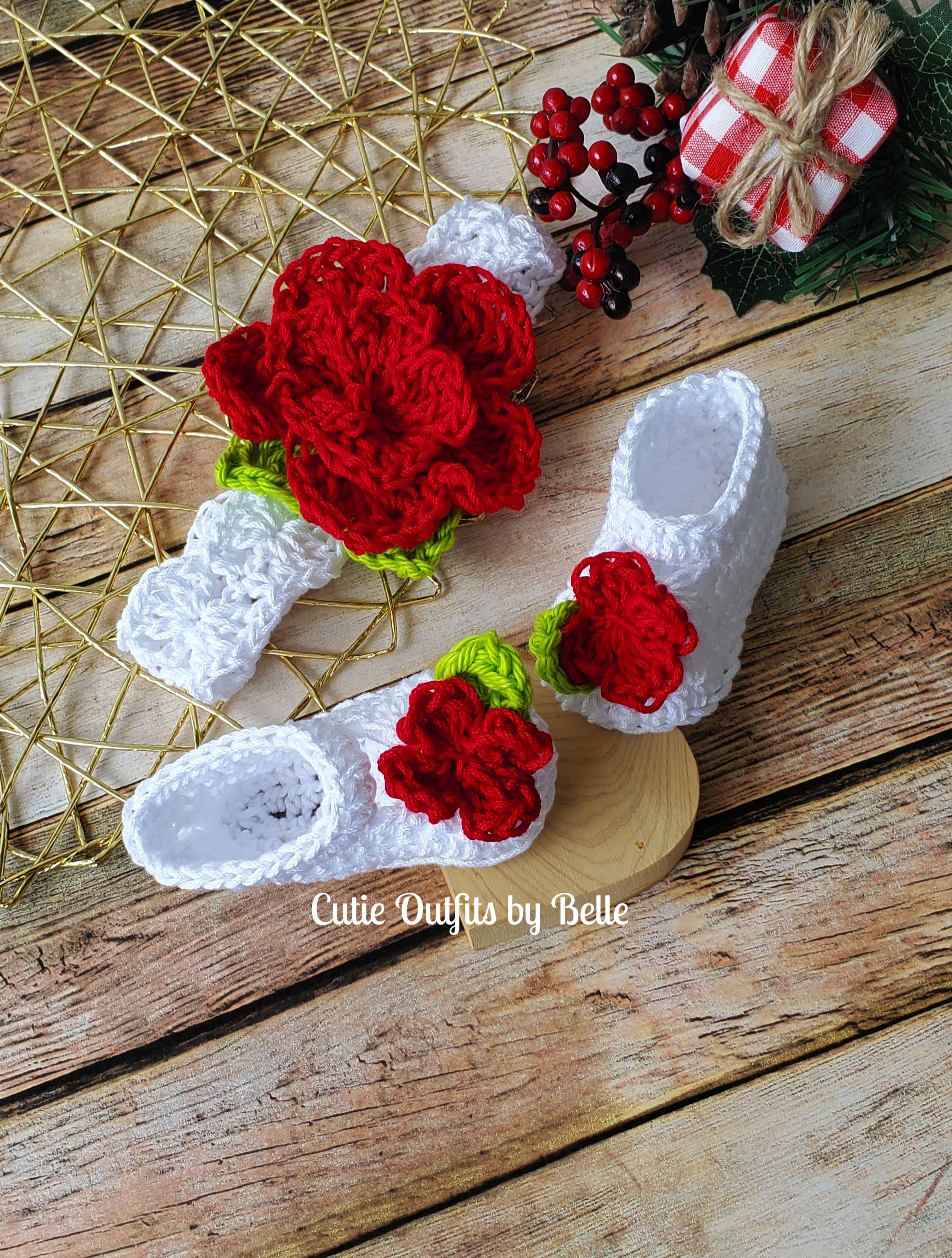 Cotton Baby Shoes, Baby Girl Shoes, Pink Mary Janes with Flowers, Girls' Shoes, Crochet Shoes, Baby Gift. Baby Shower Gift, Baby Reveal New