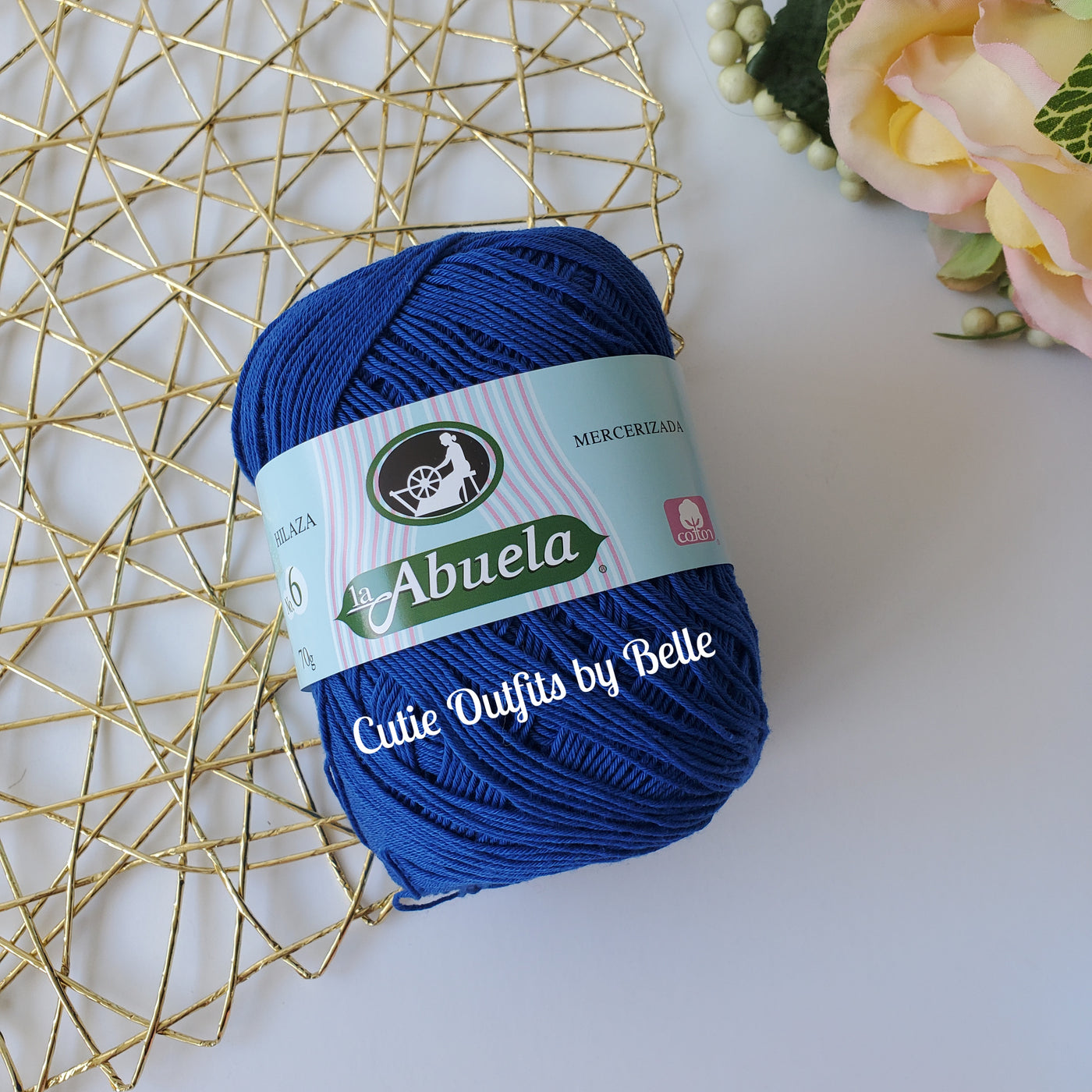 Cotton Thread, Cotton Abuela Thread, 100% Cotton Thread, Knitting Thread