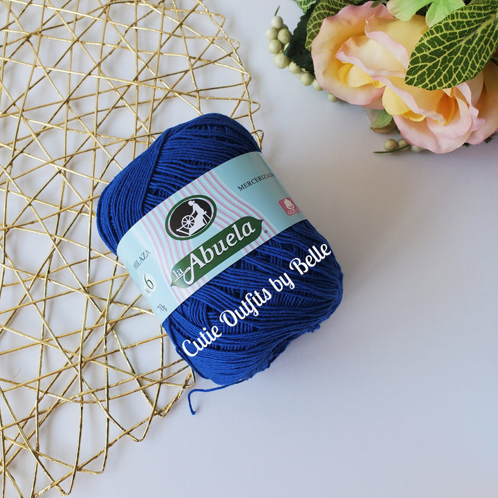 Cotton Thread, Cotton Abuela Thread, 100% Cotton Thread, Knitting Thread