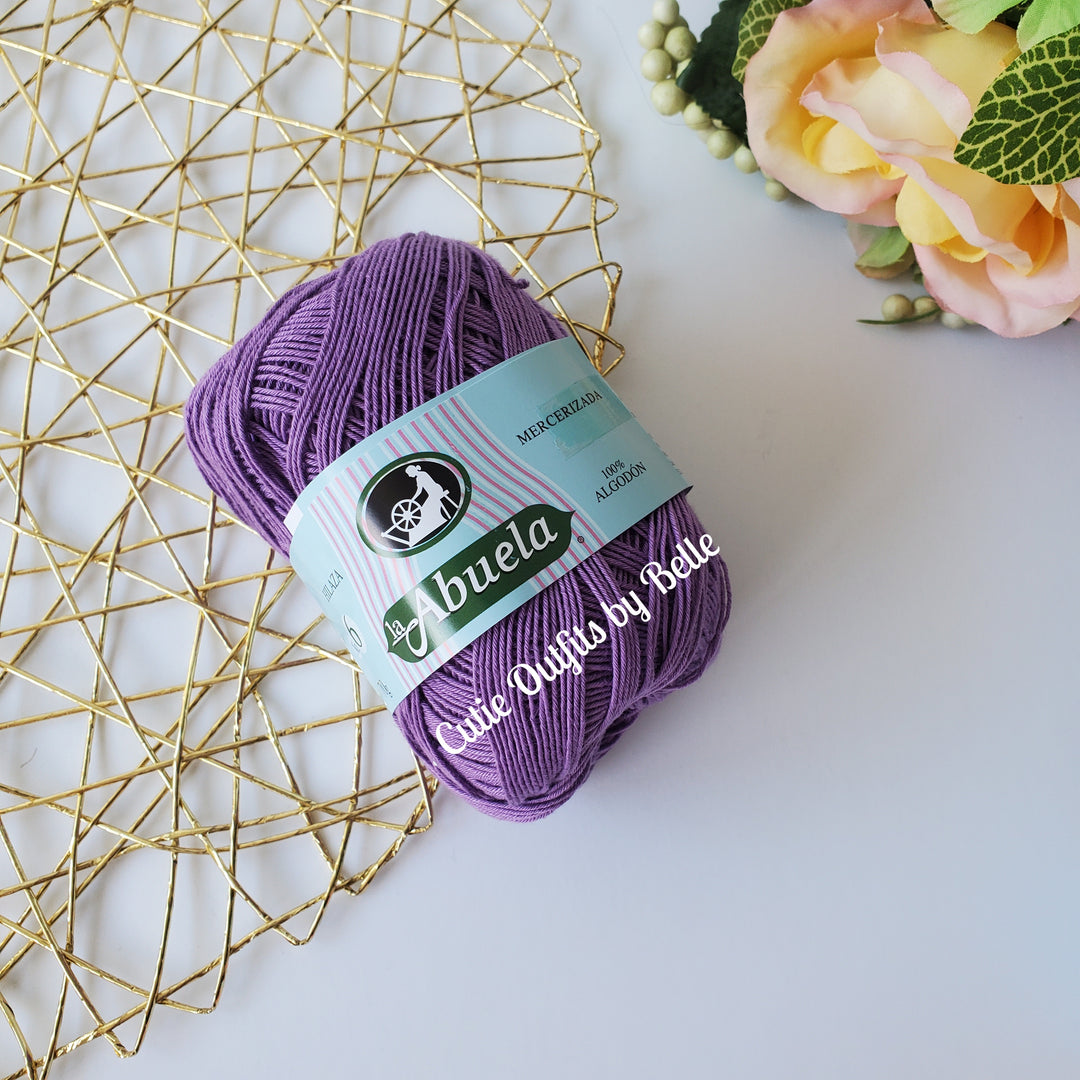 Cotton Thread, Cotton Abuela Thread, 100% Cotton Thread, Knitting Thread