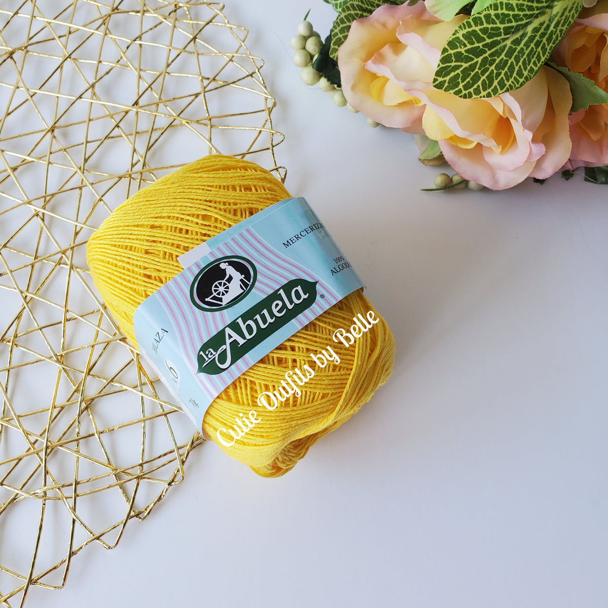 Cotton Thread, Cotton Abuela Thread, 100% Cotton Thread, Knitting Thre ...