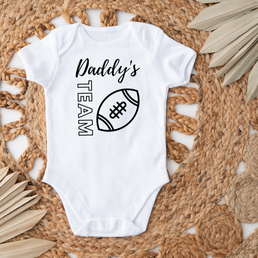 Baby boy custom bodysuit